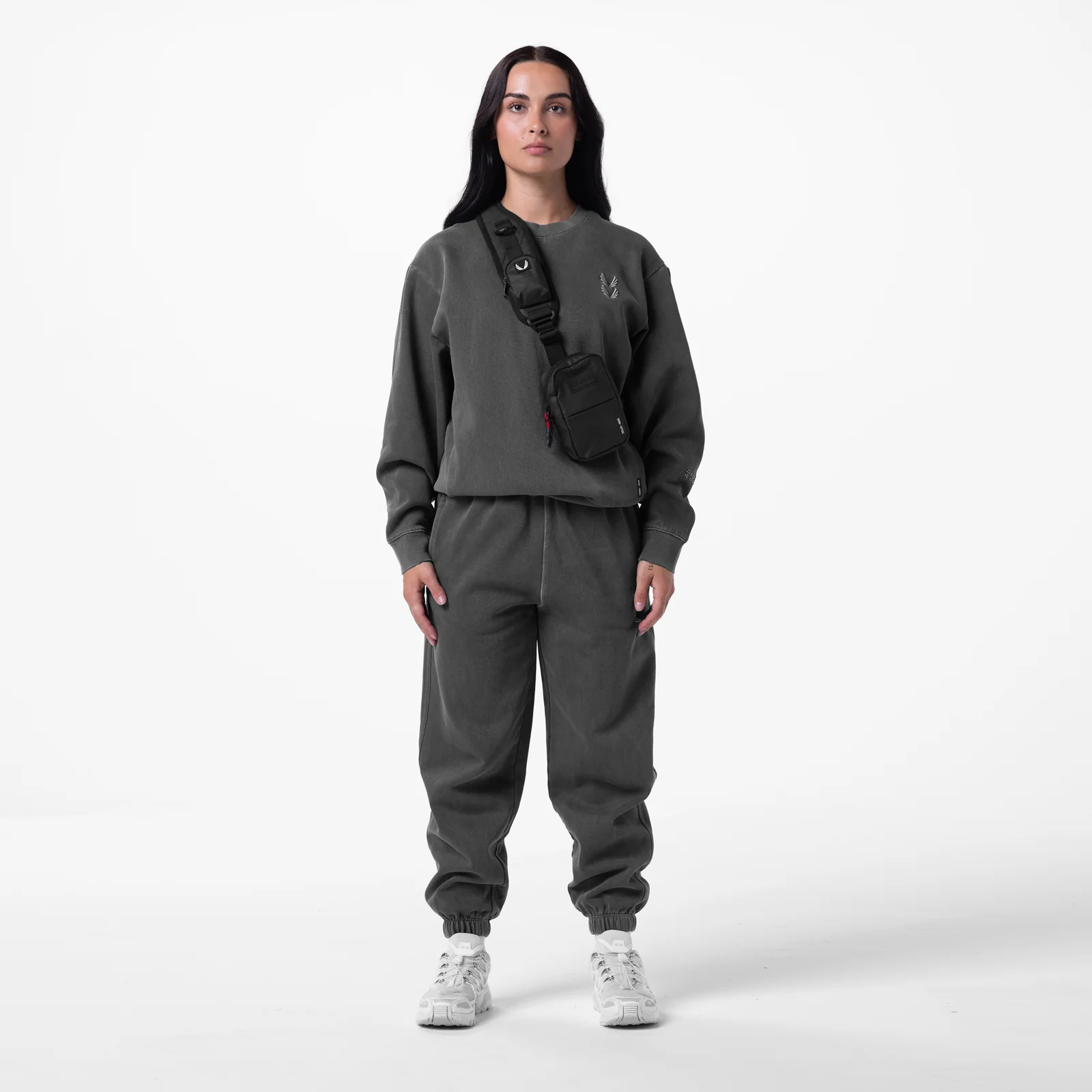0922. Tech Essential™ Sweats - Faded Grey - Image 5