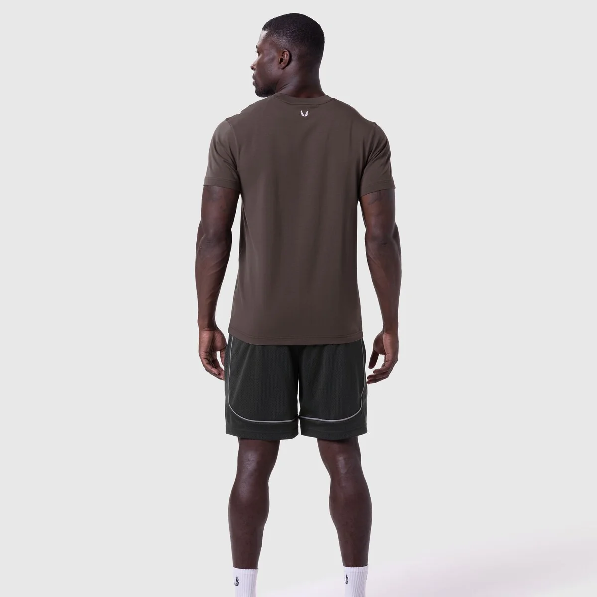 0923. Supima® Essential Tee - Dark Earth - Image 3