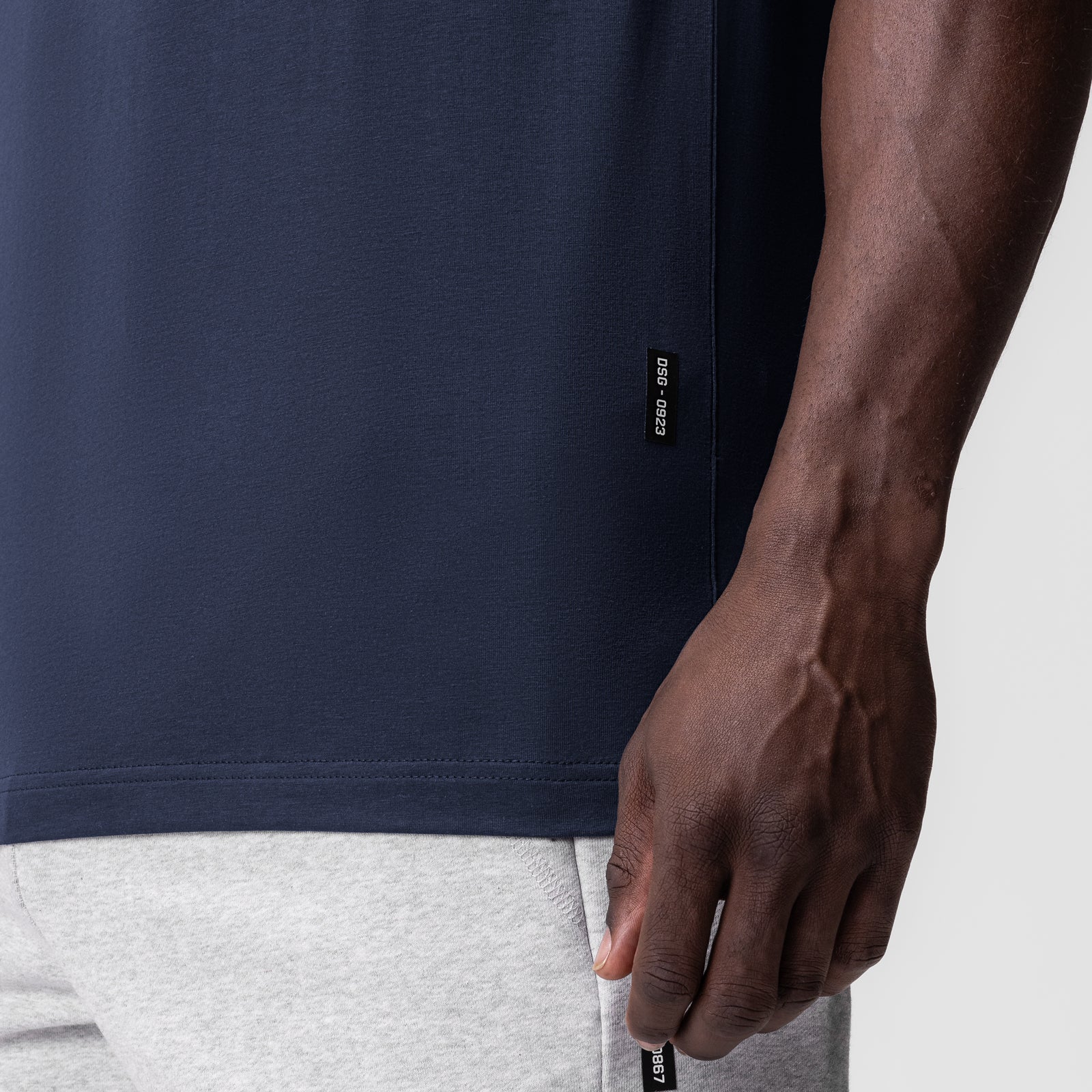 0923. Supima® Essential Tee - Navy - Image 5