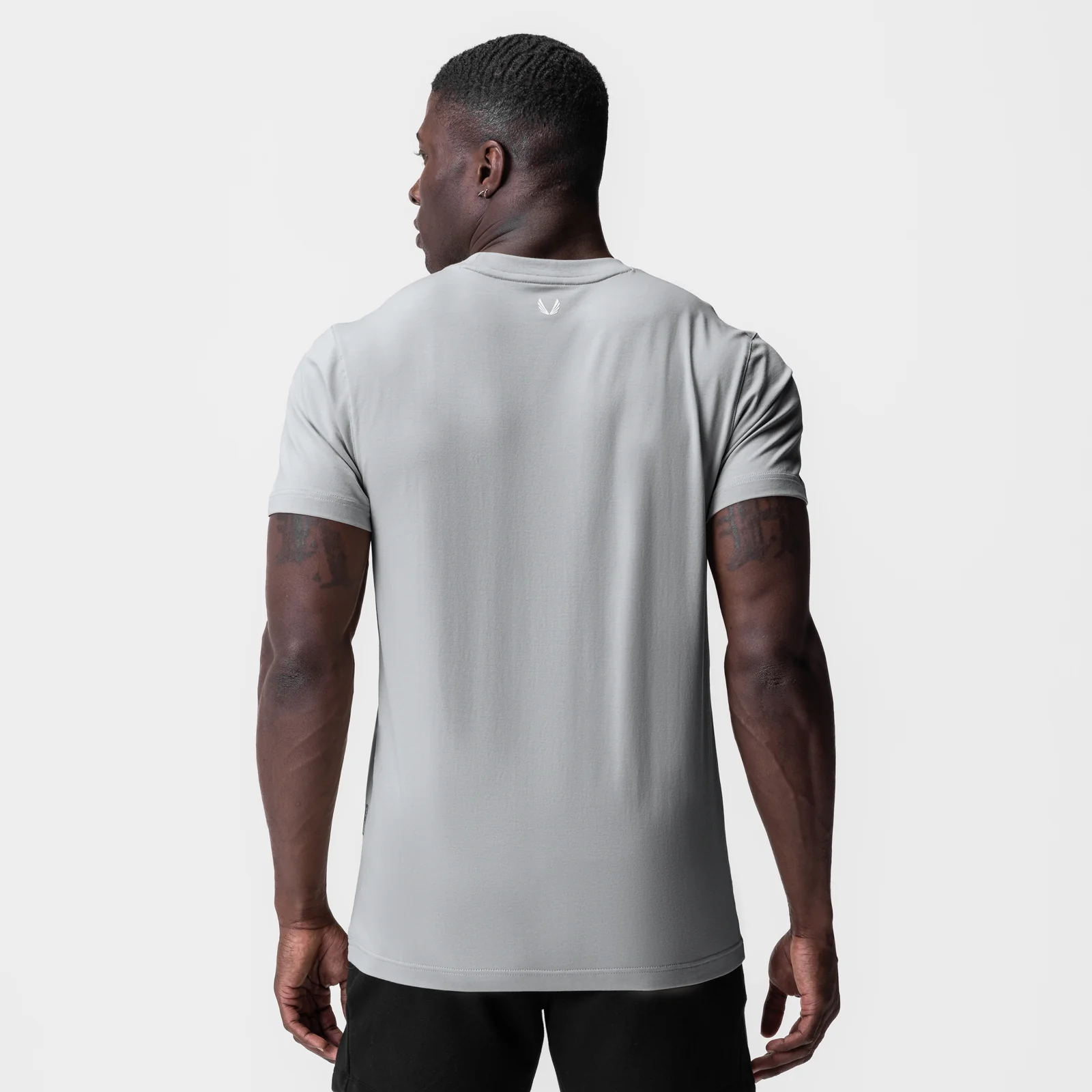 0923. Supima® Essential Tee - Slate Grey - Image 3