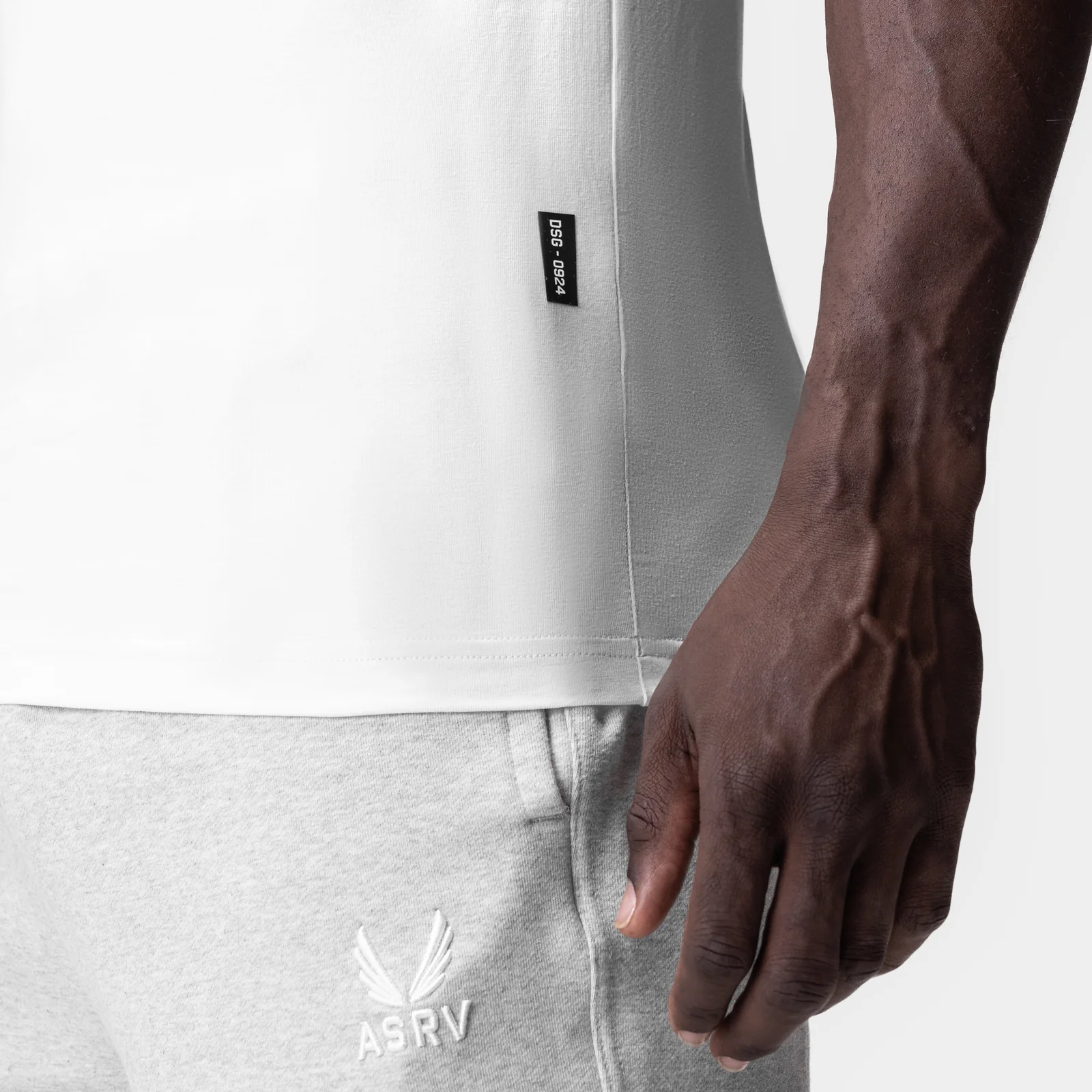 0924. Supima® Essential Slim Tank - White - Image 5