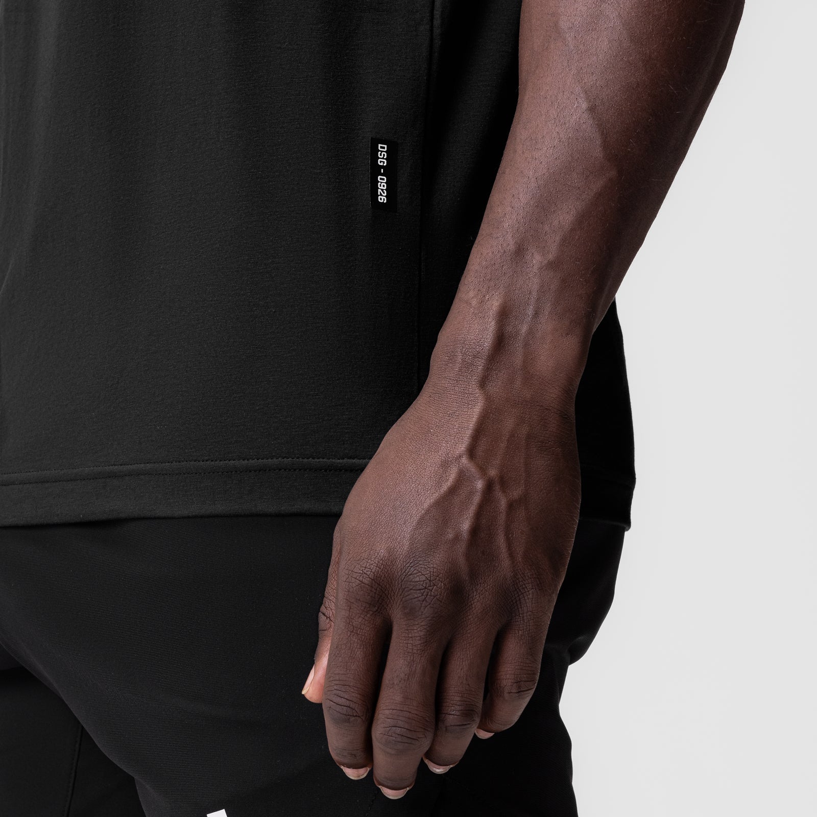 0926. Supima® Muscle Tank - Black - Image 6