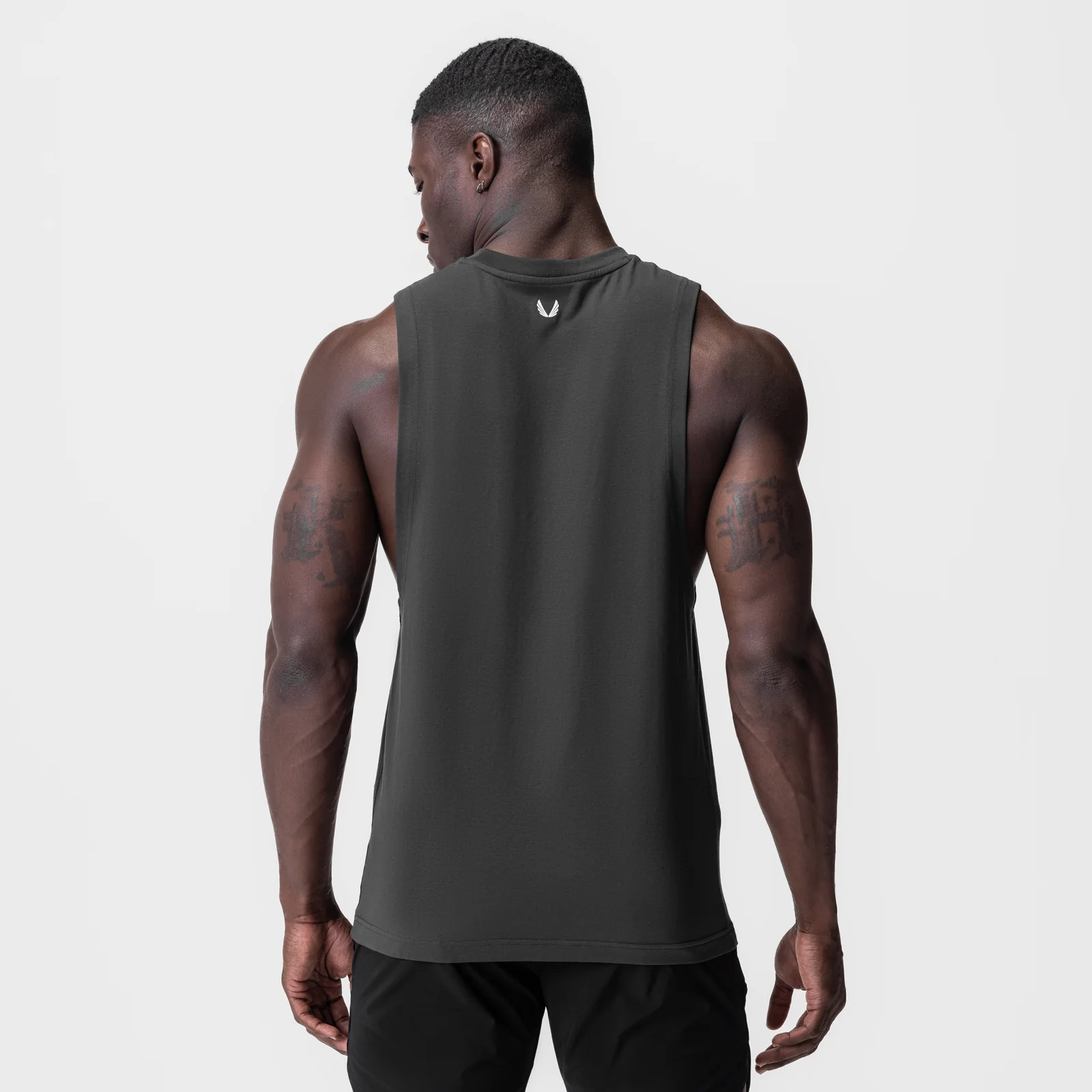 0926. Supima® Muscle Tank - Space Grey - Image 3