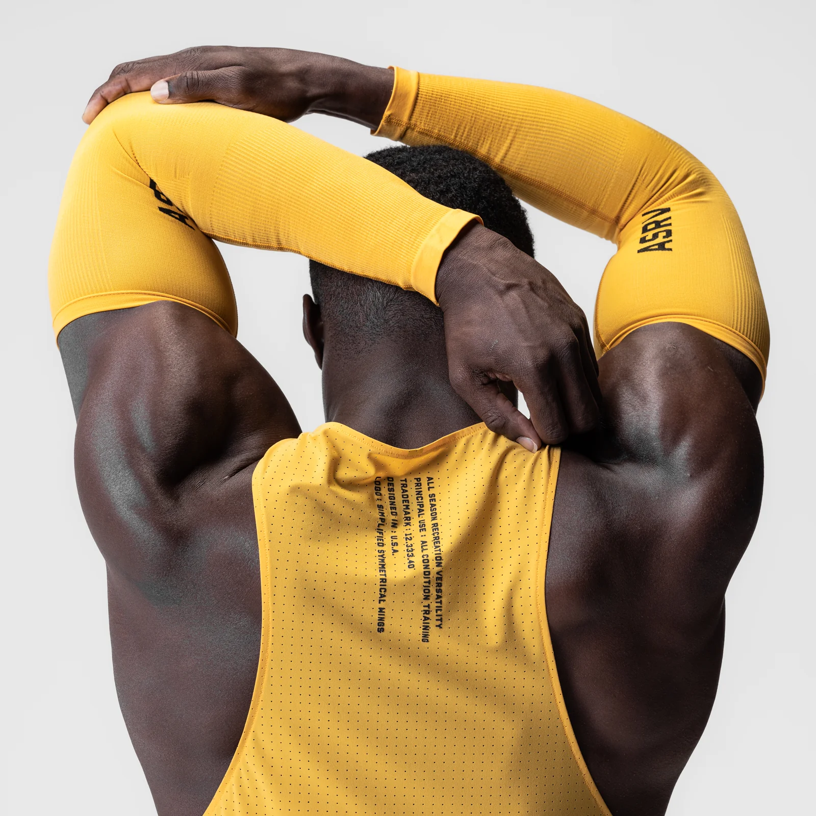 0940. Body-Mapped Arm Sleeve - Amber - Image 3