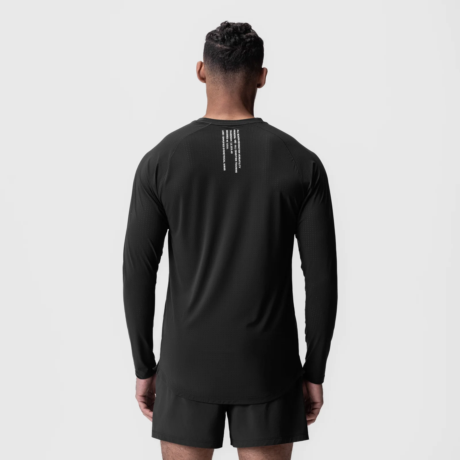 0947. Laser-Vent™ Established Long Sleeve - Black - Image 3