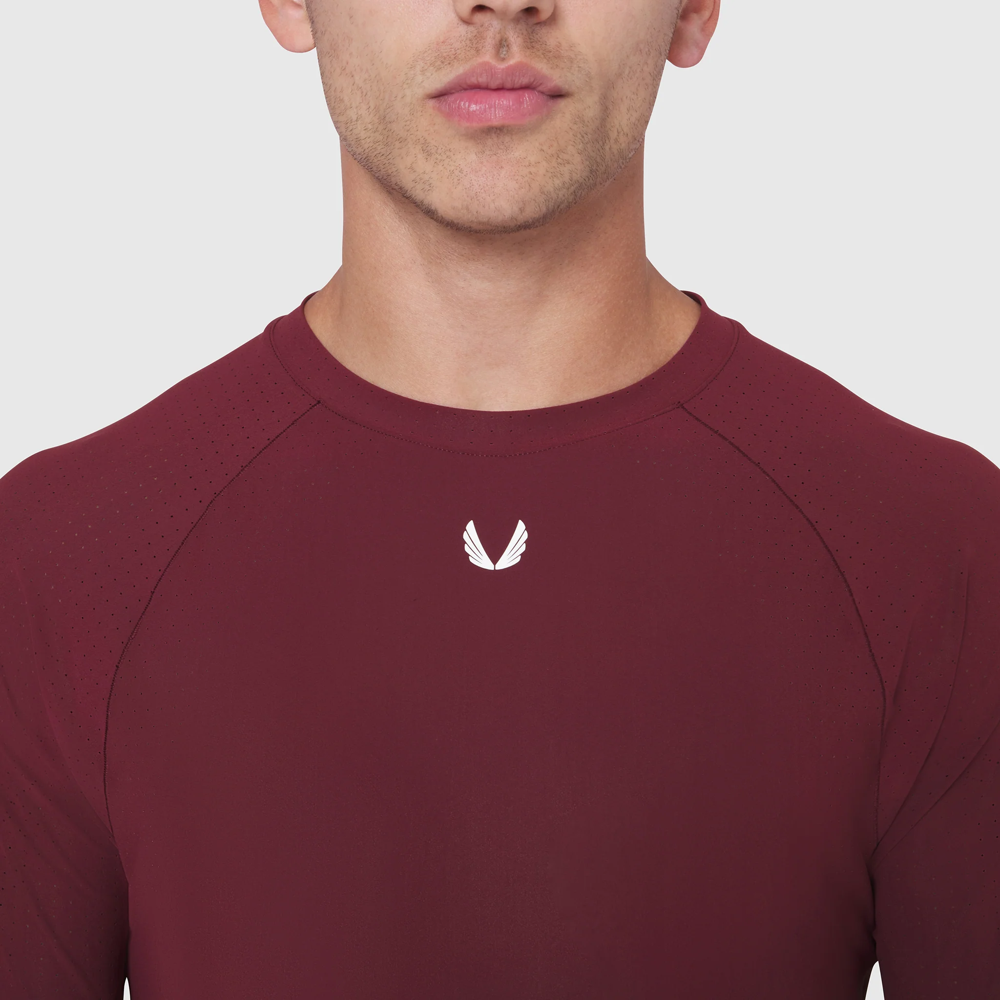 0947. Laser-Vent™ Established Long Sleeve - Crimson - Image 5