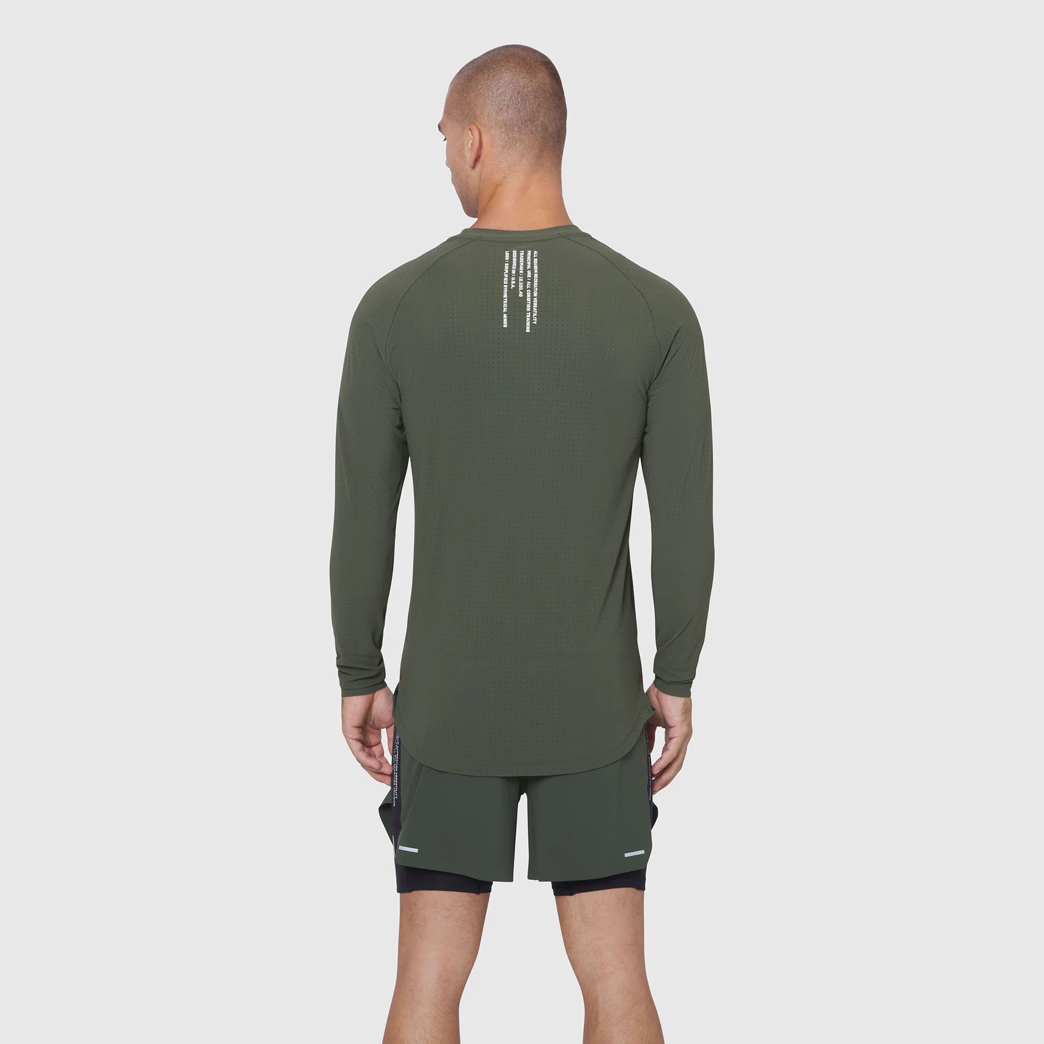 0947. Laser-Vent™ Established Long Sleeve - Olive - Image 2