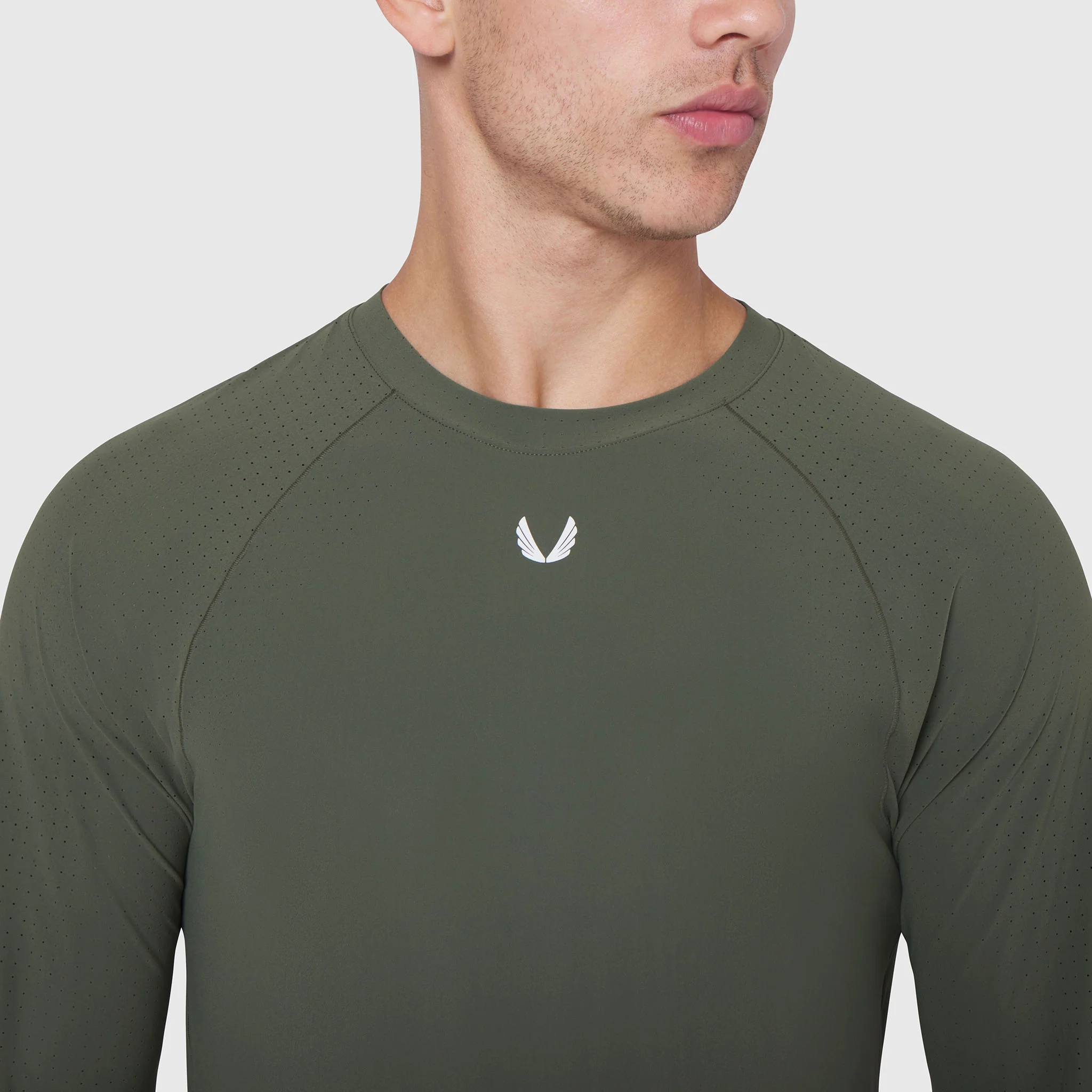 0947. Laser-Vent™ Established Long Sleeve - Olive - Image 3
