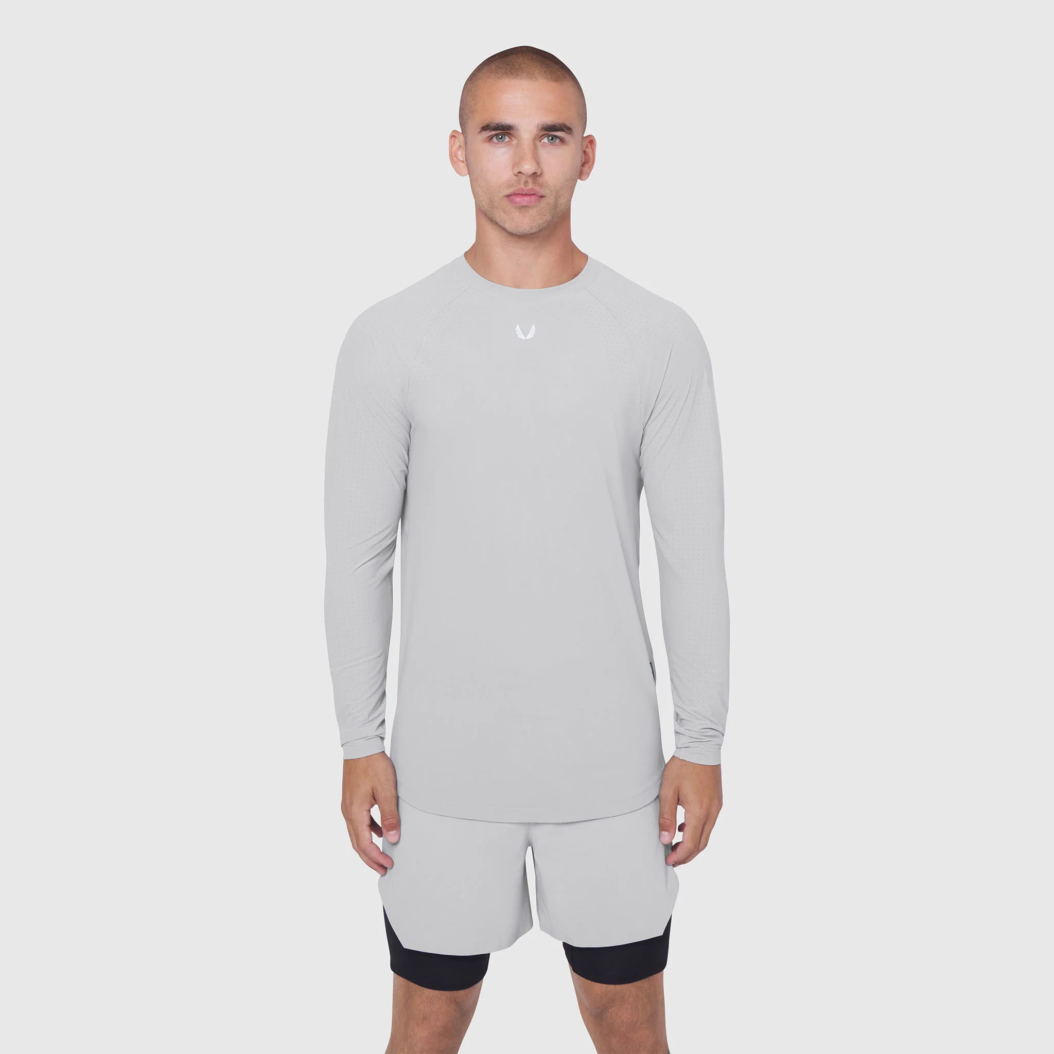 0947. Laser-Vent™ Established Long Sleeve - Slate Grey - Image 6