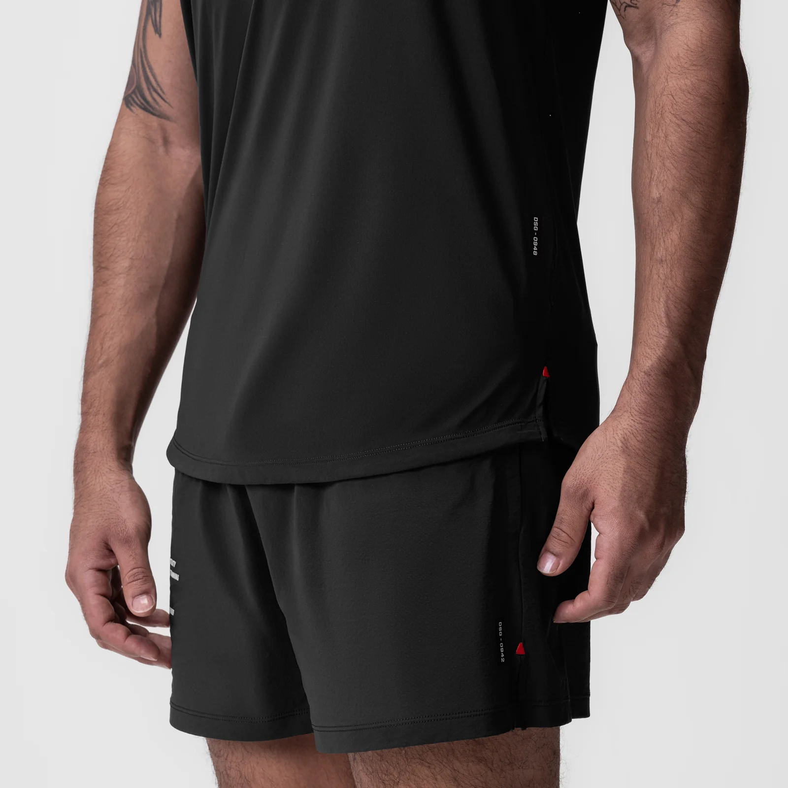 0948. Laser-Vent™ Established Tee - Black - Image 6