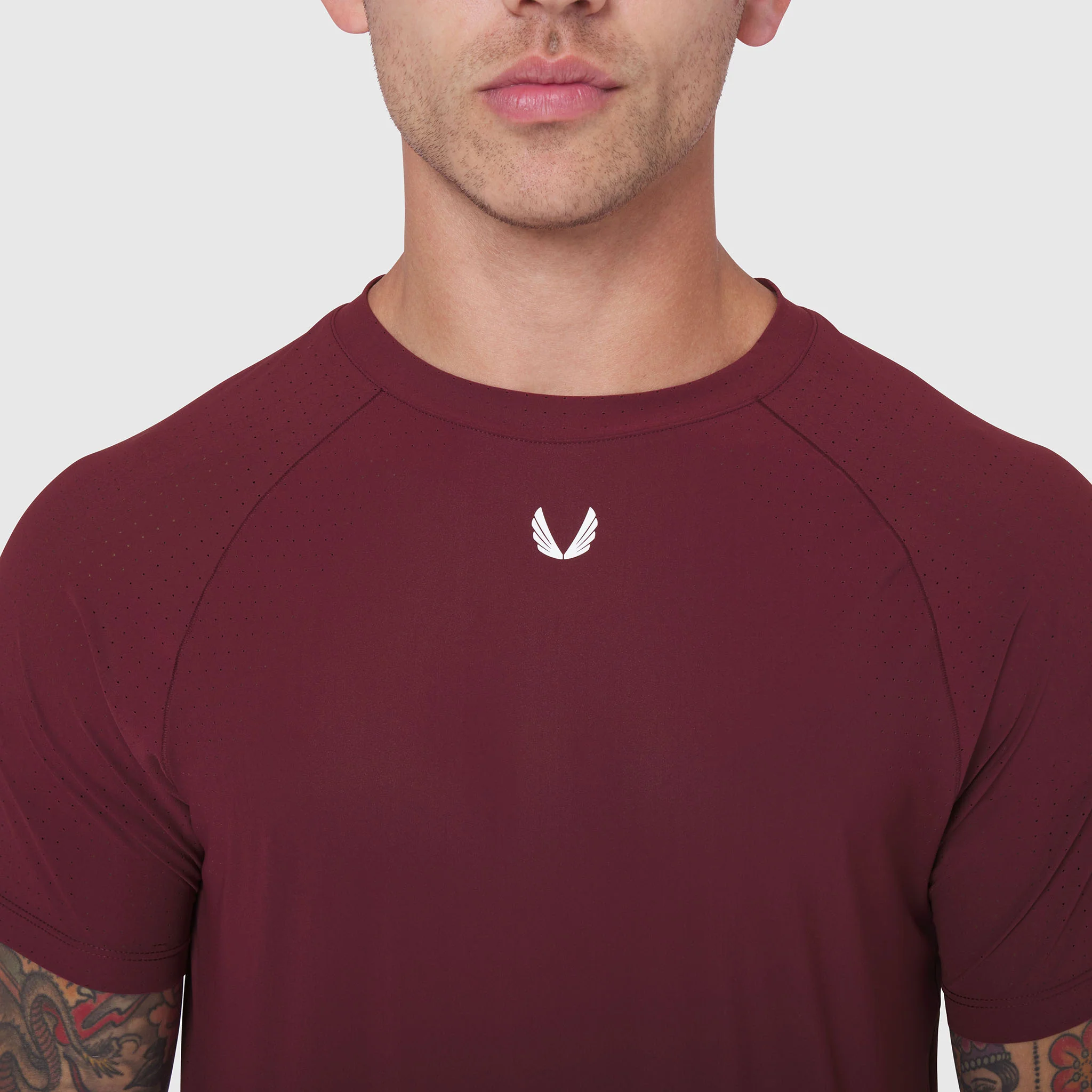 0948. Laser-Vent™ Established Tee - Crimson - Image 5