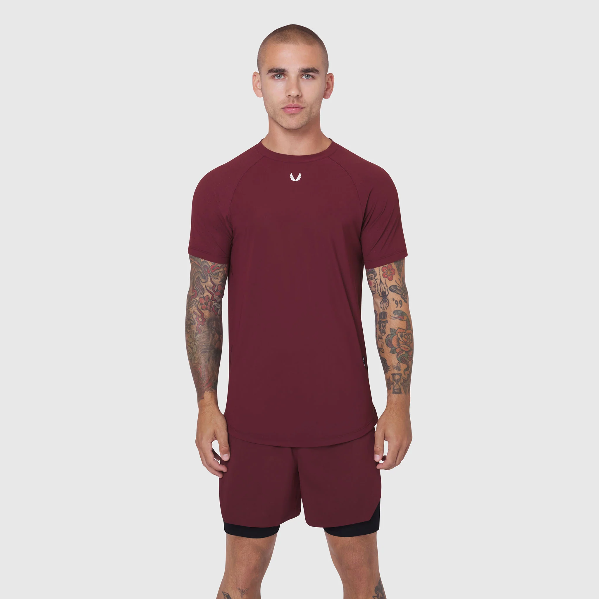 0948. Laser-Vent™ Established Tee - Crimson - Image 7