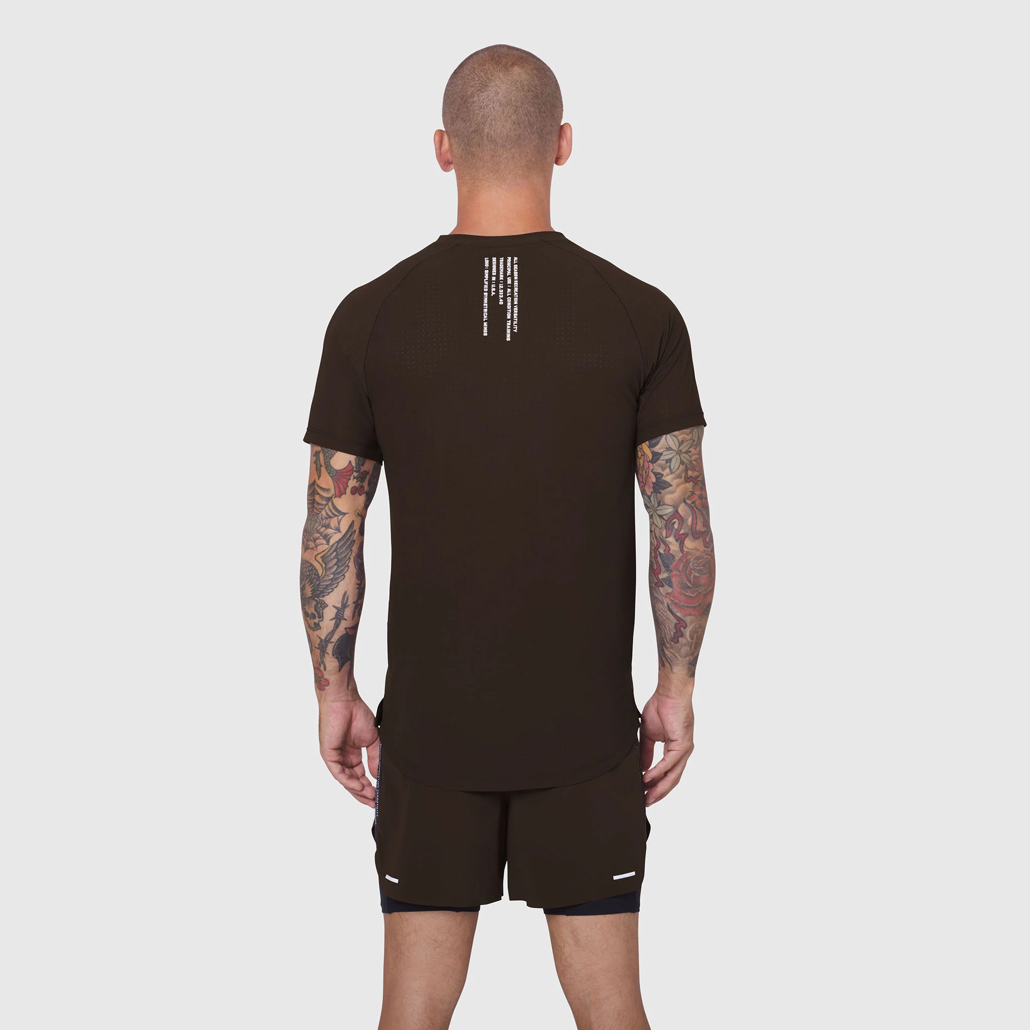 0948. Laser-Vent™ Established Tee - Dark Earth - Image 3