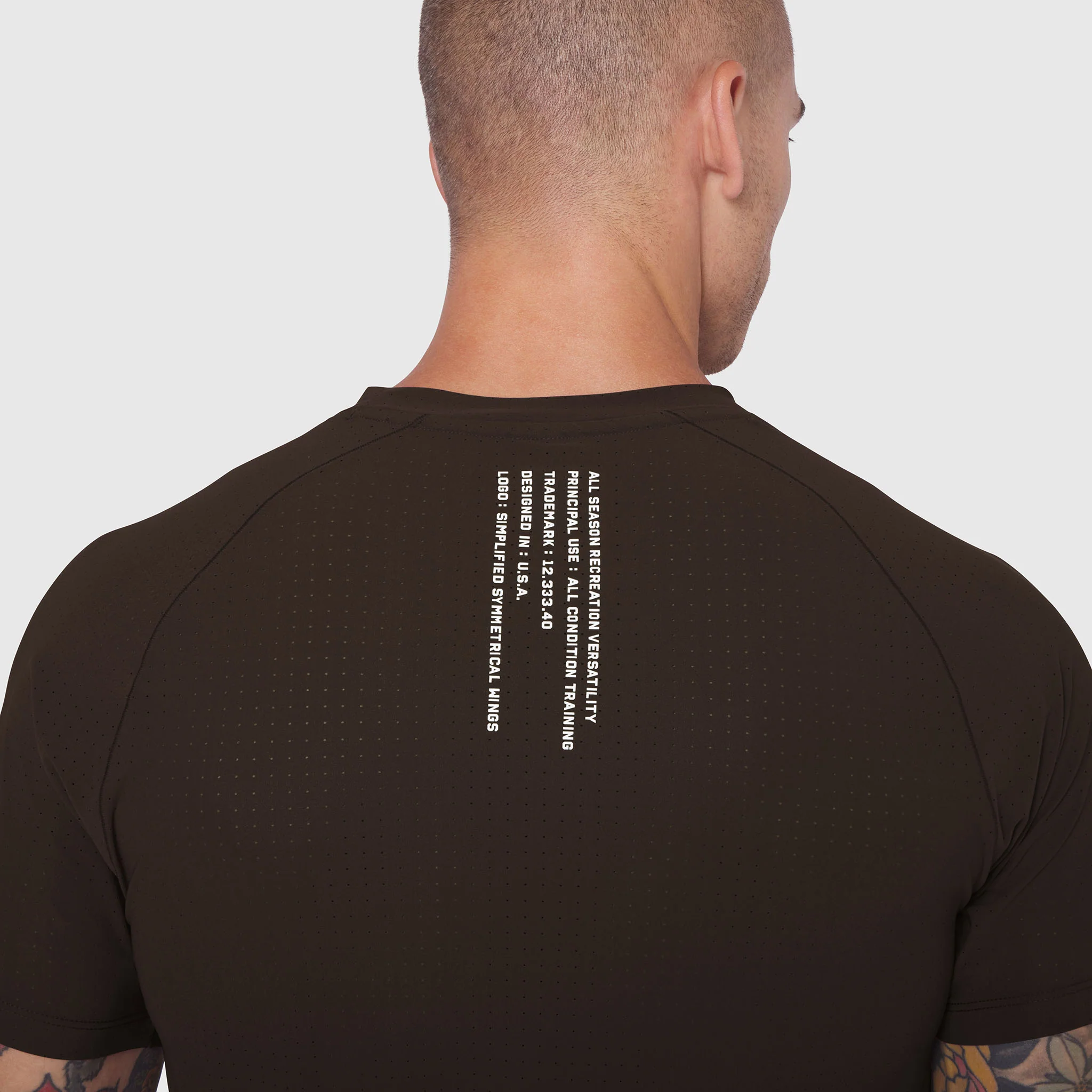 0948. Laser-Vent™ Established Tee - Dark Earth - Image 4