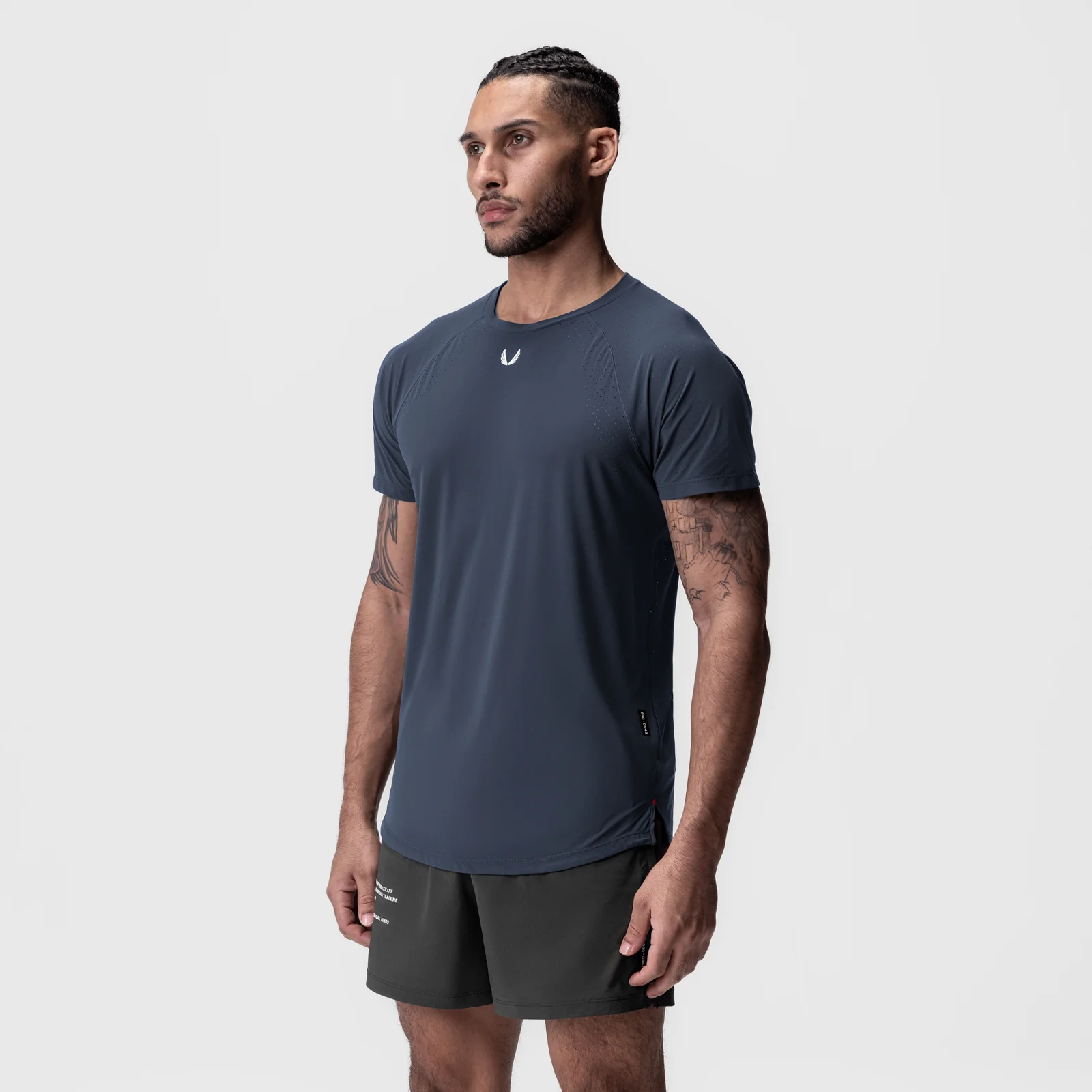 0948. Laser-Vent™ Established Tee - Navy - Image 2