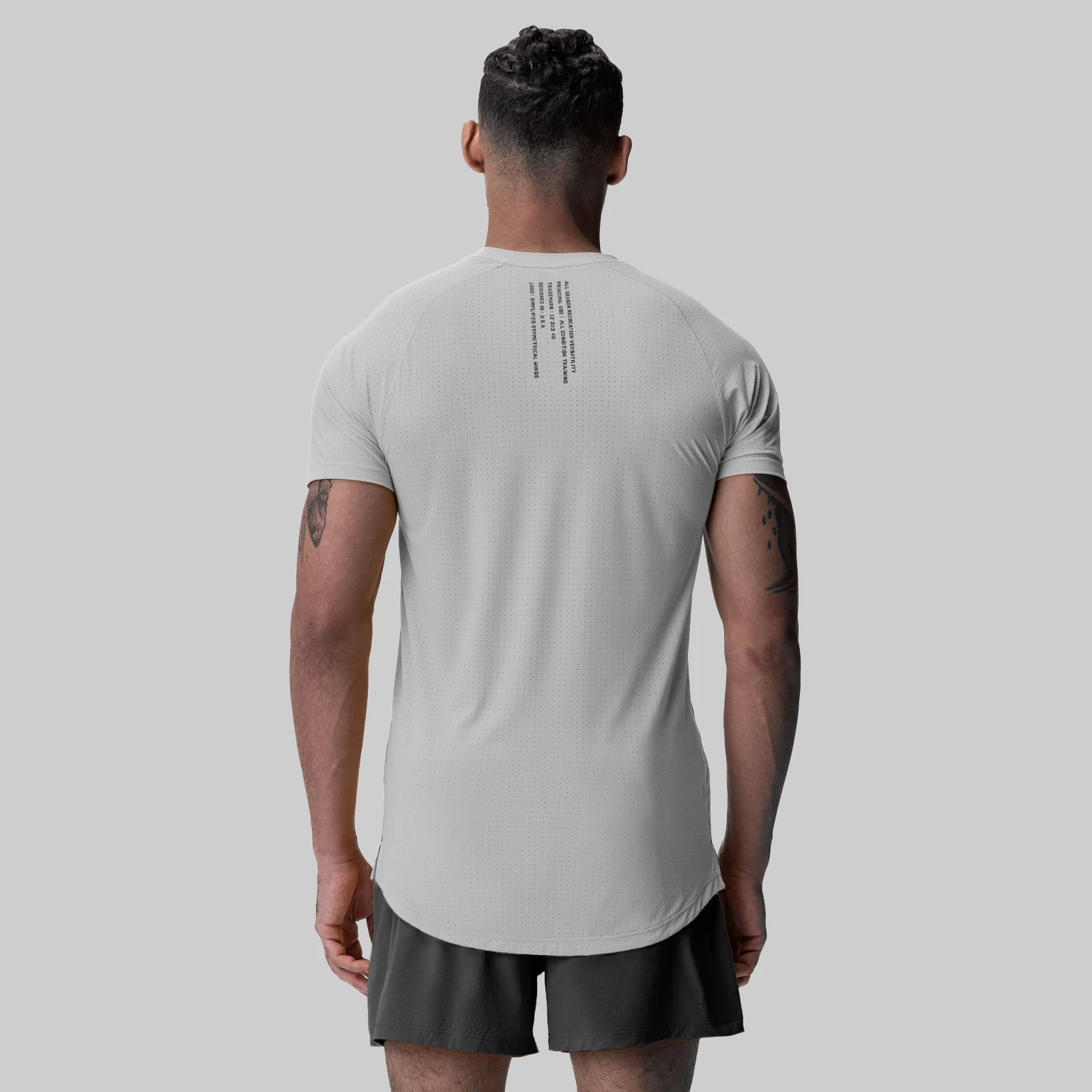 0948. Laser-Vent™ Established Tee - Slate Grey - Image 3