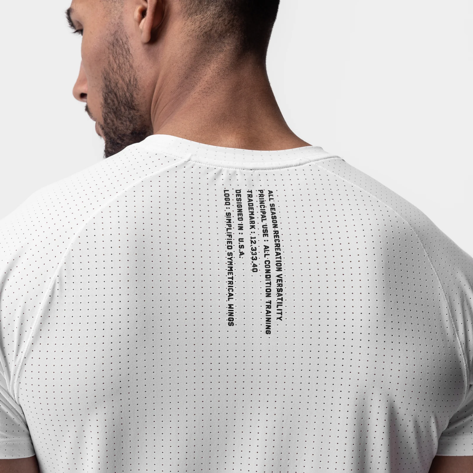 0948. Laser-Vent™ Established Tee - White - Image 4
