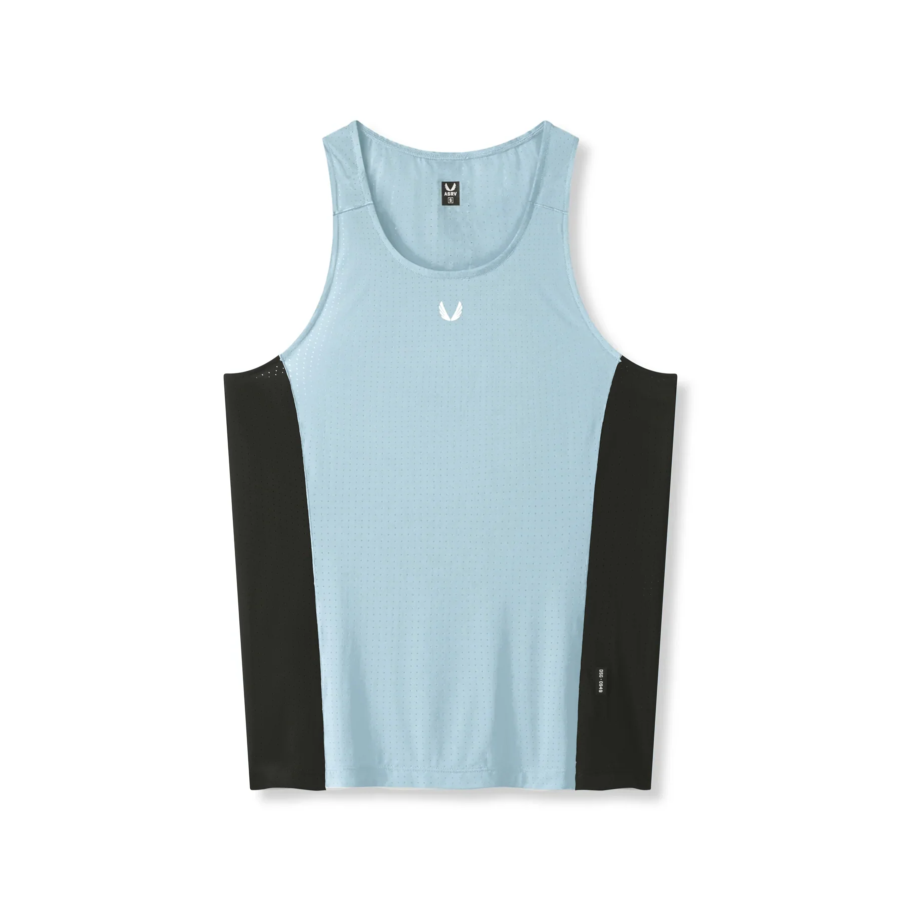 0949. Laser-Vent™ Singlet Tank - Light Sky/Black