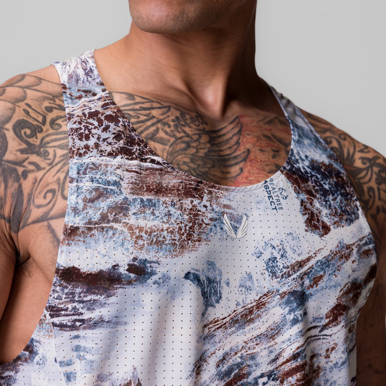 0949. Laser-Vent™ Singlet Tank - Realtree® Aspect - Image 5