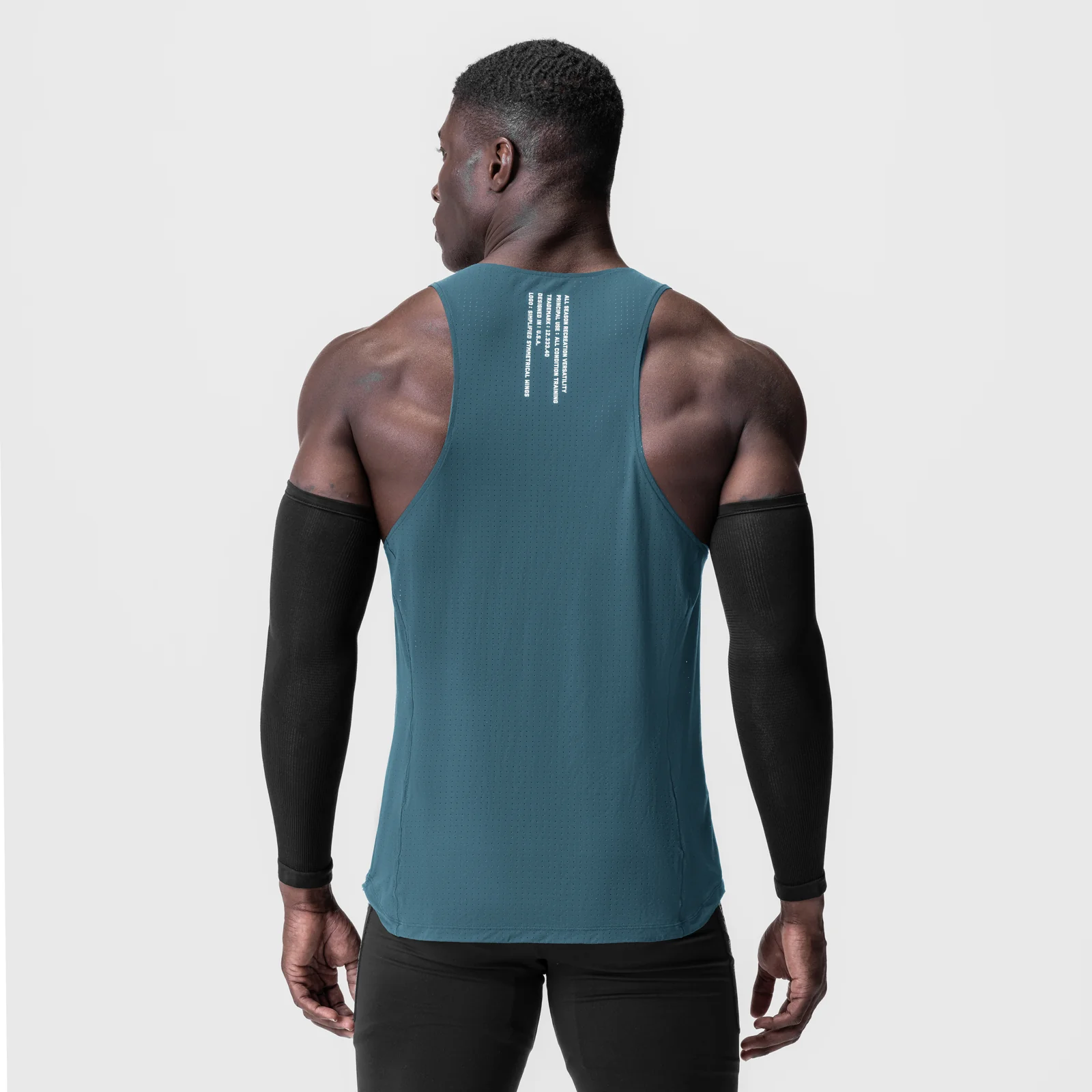 0949. Laser-Vent™ Singlet Tank - Storm - Image 3