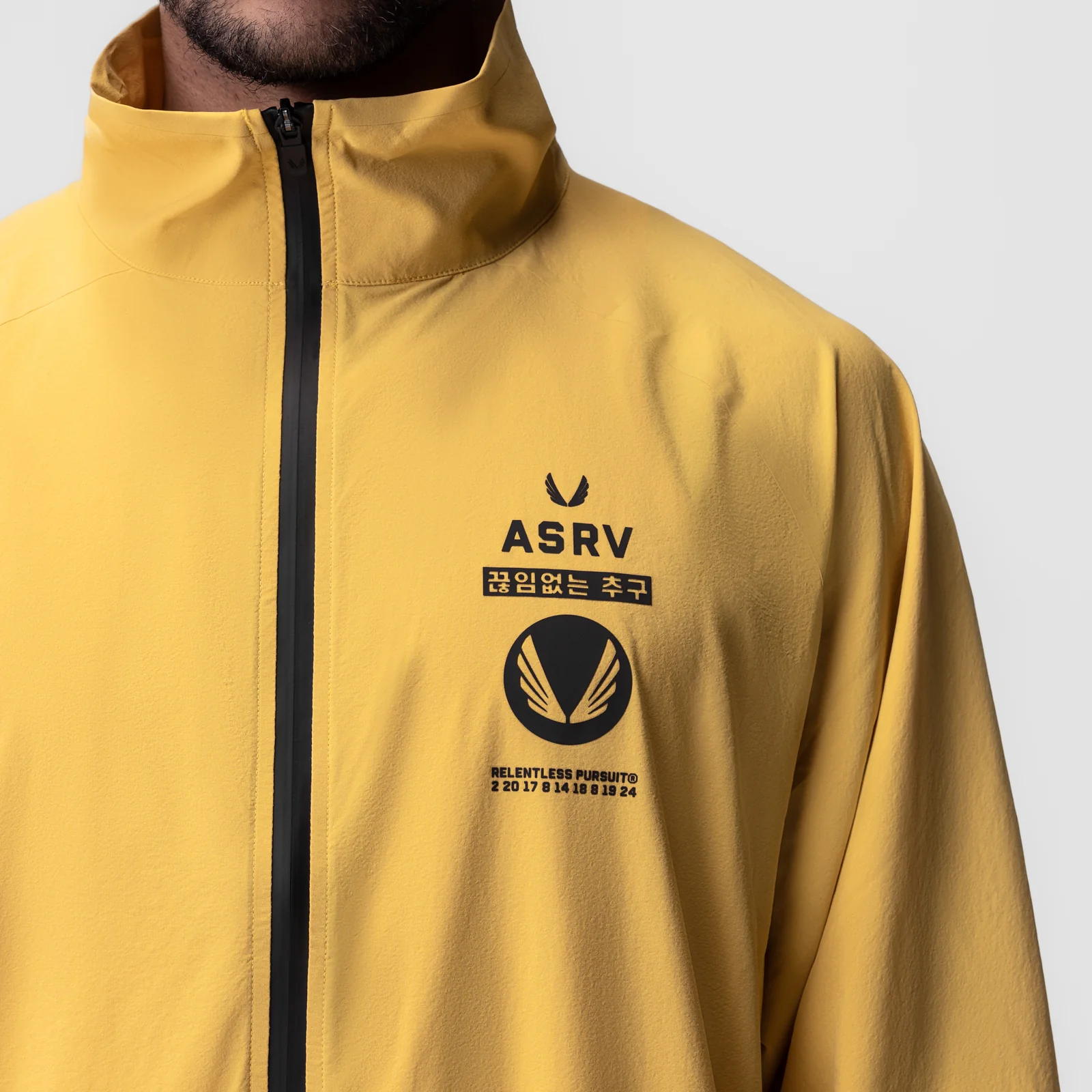 0950. Aerotex™ Track Jacket - Amber/Black - Image 4