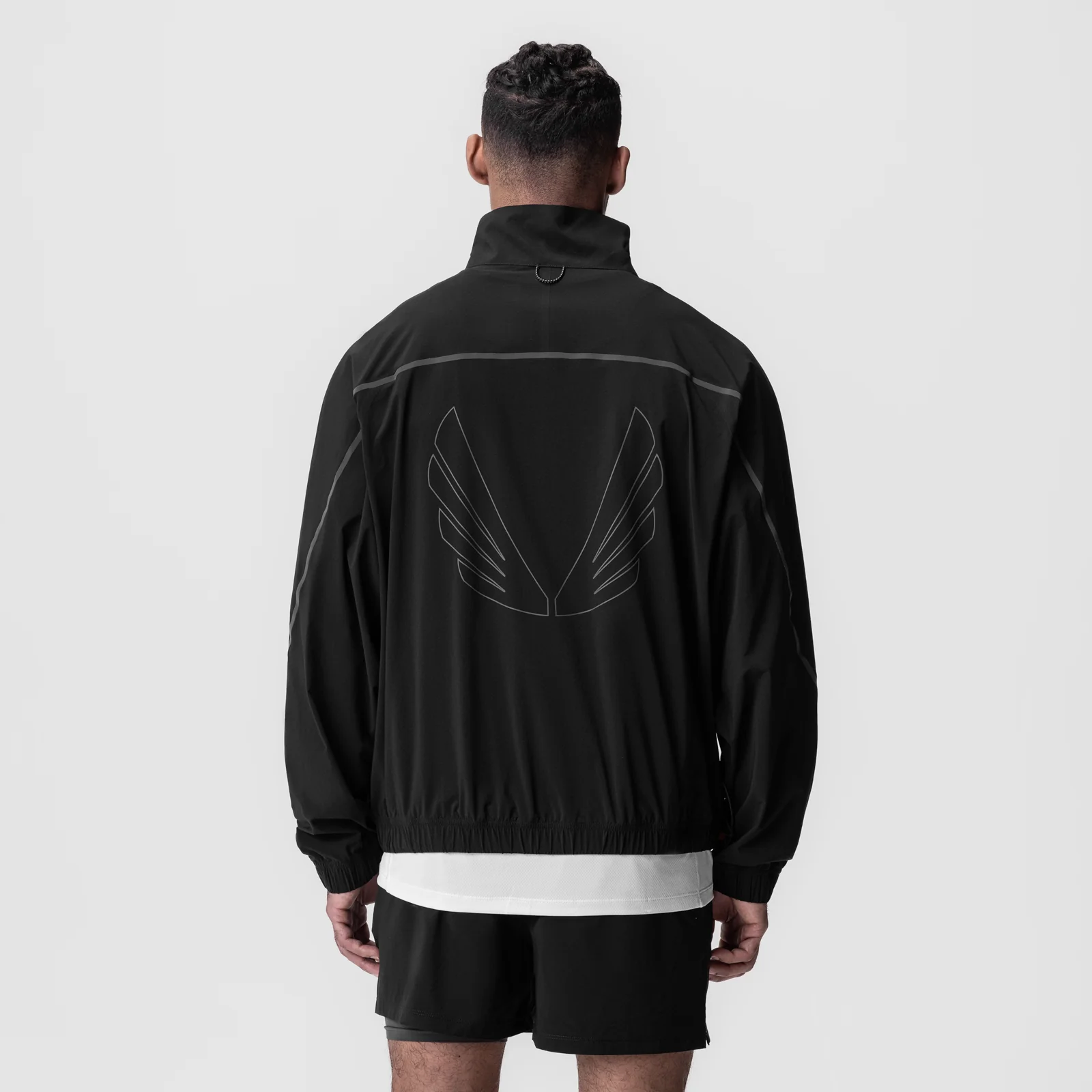 0950. Aerotex™ Track Jacket - Black/Black - Image 3