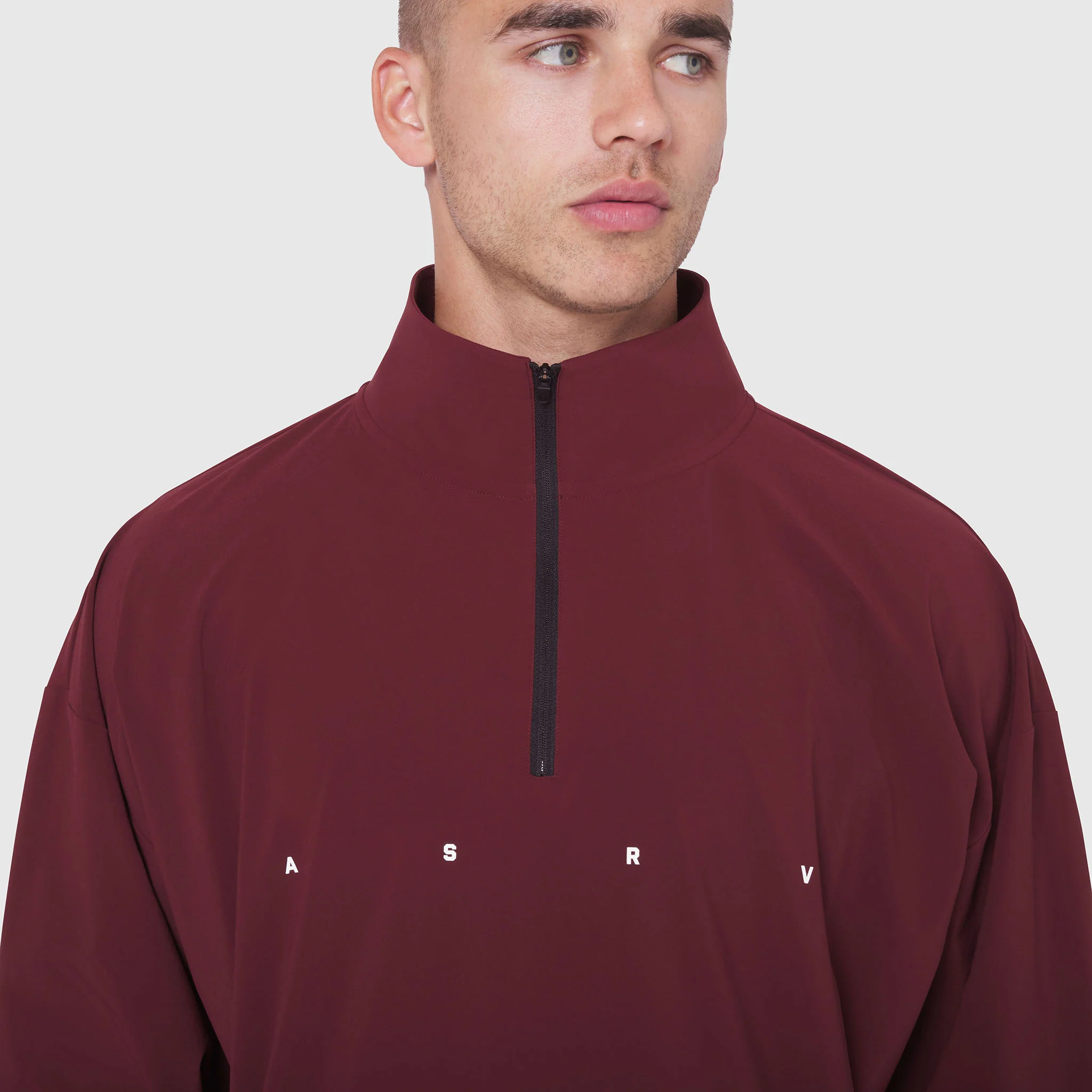 0970. Aerotex™ Quarter-Zip Jacket - Crimson - Image 8