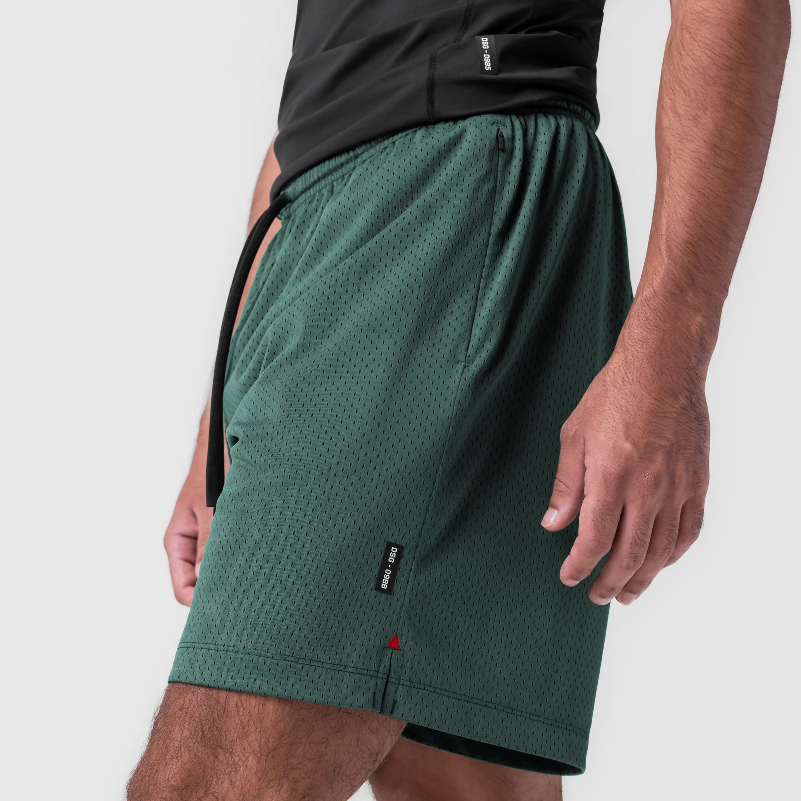 0988. Reversible 2-in-1 Short - Forest Green - Image 5
