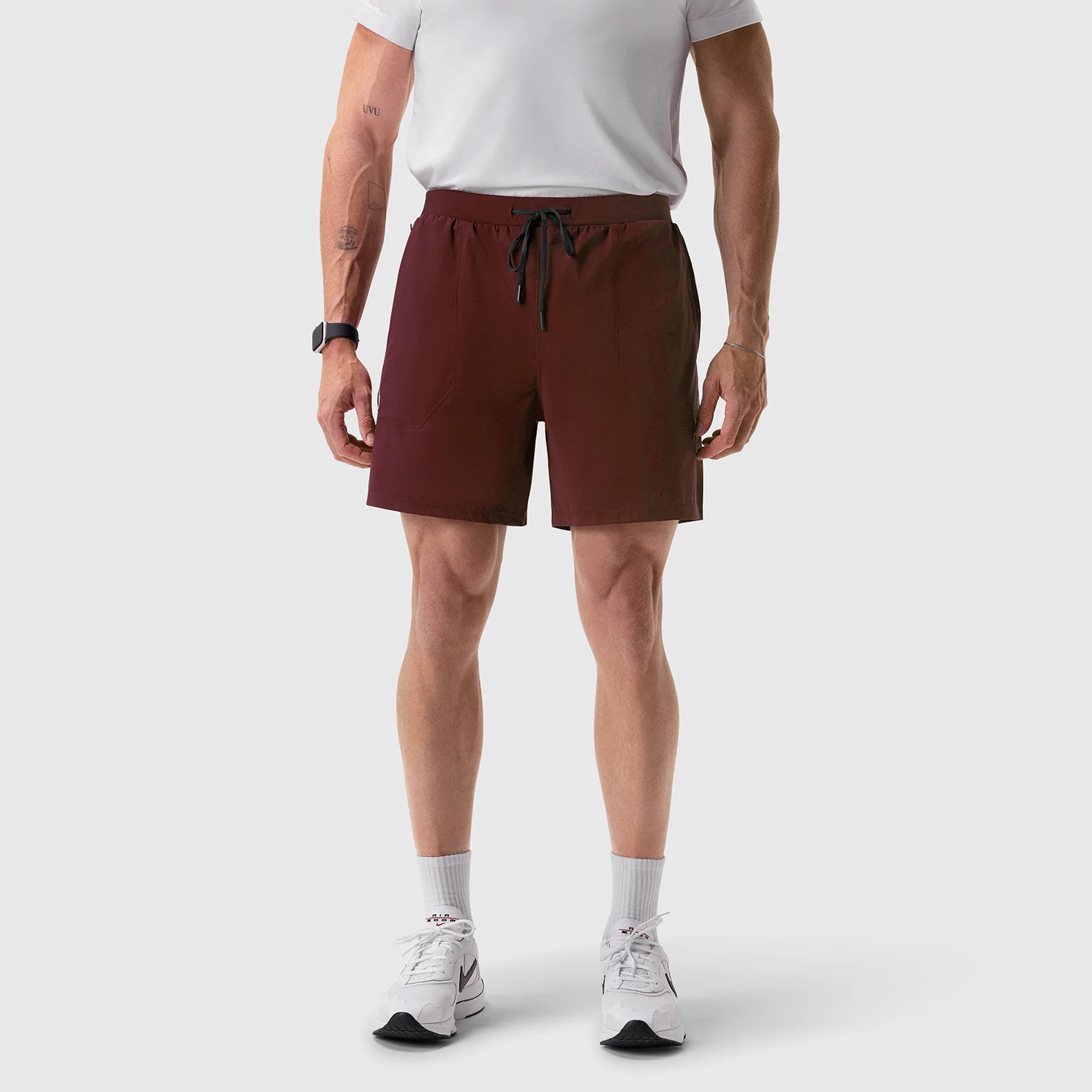 0992. Aerotex™ 6" Training Short - Crimson - Image 3