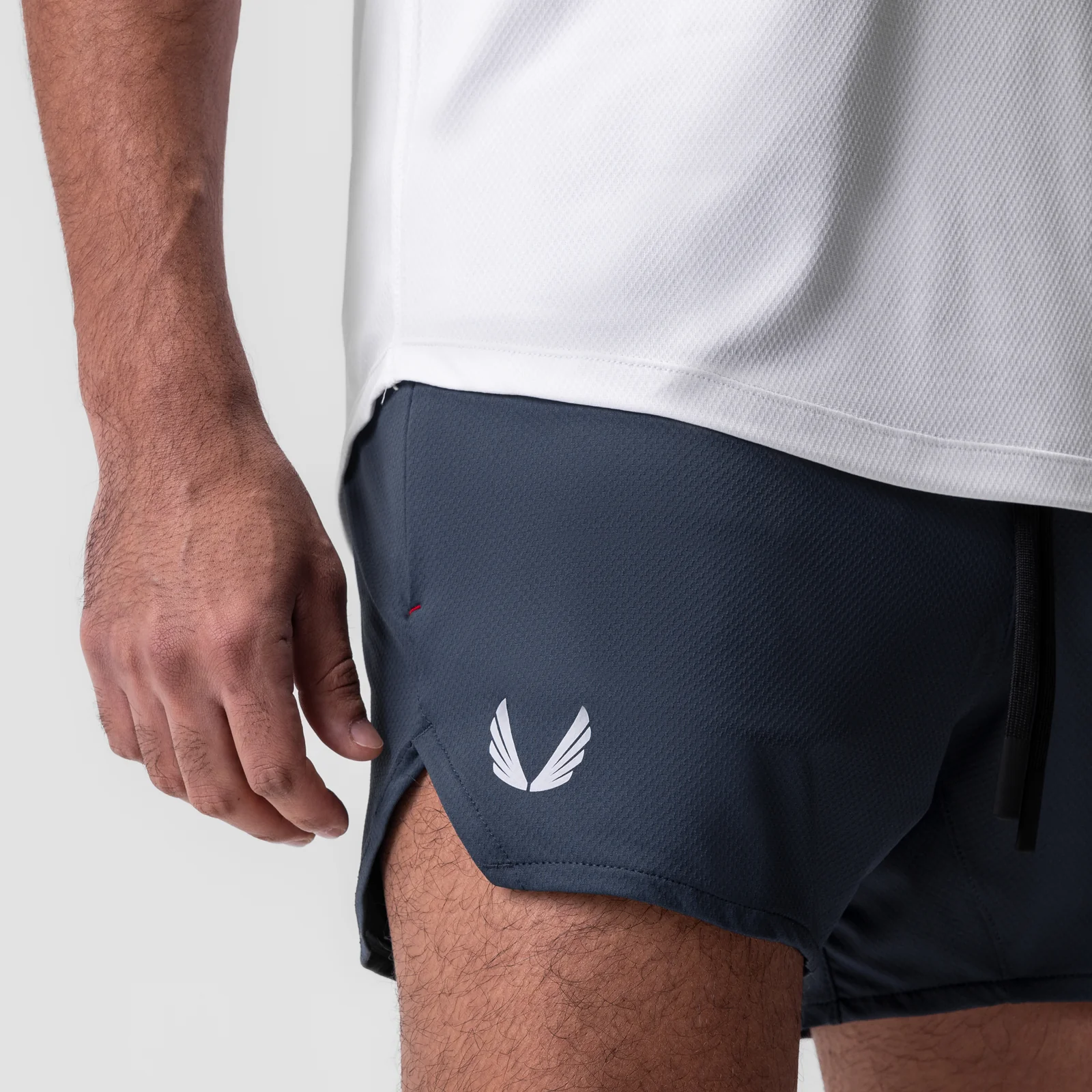 0993. AeroSilver® 5" Linerless Short - Navy - Image 4