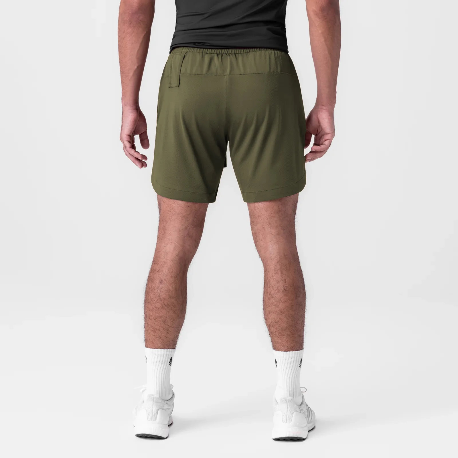 0994. AeroSilver® 7" Linerless Short - Olive - Image 3