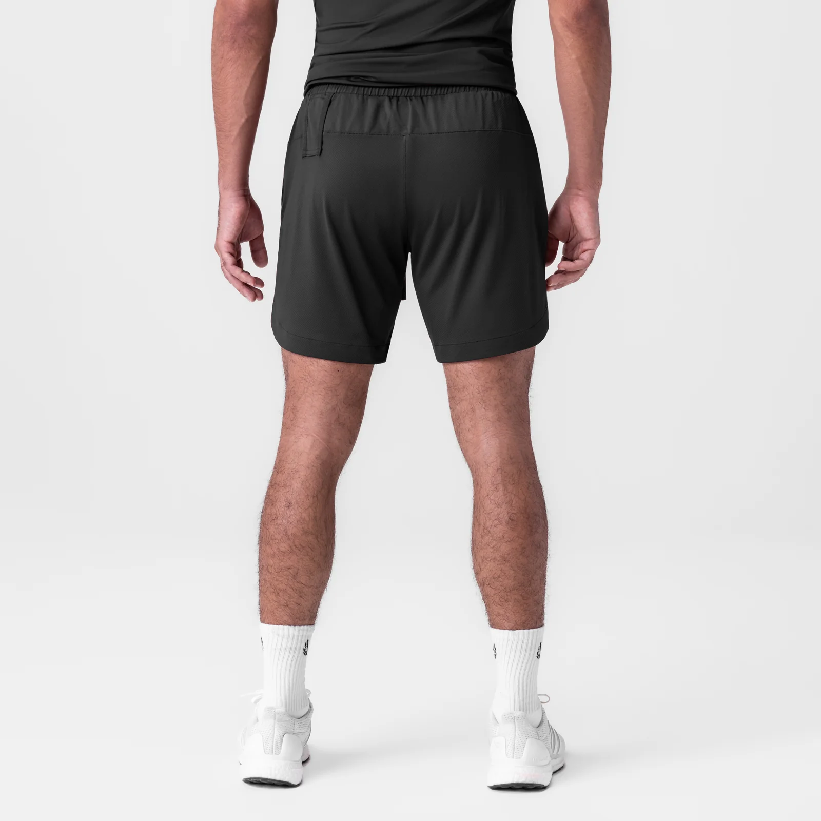 0994. AeroSilver® 7" Linerless Short - Black - Image 3
