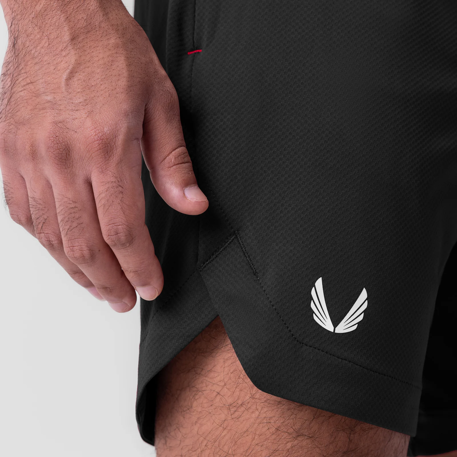 0994. AeroSilver® 7" Linerless Short - Black - Image 4