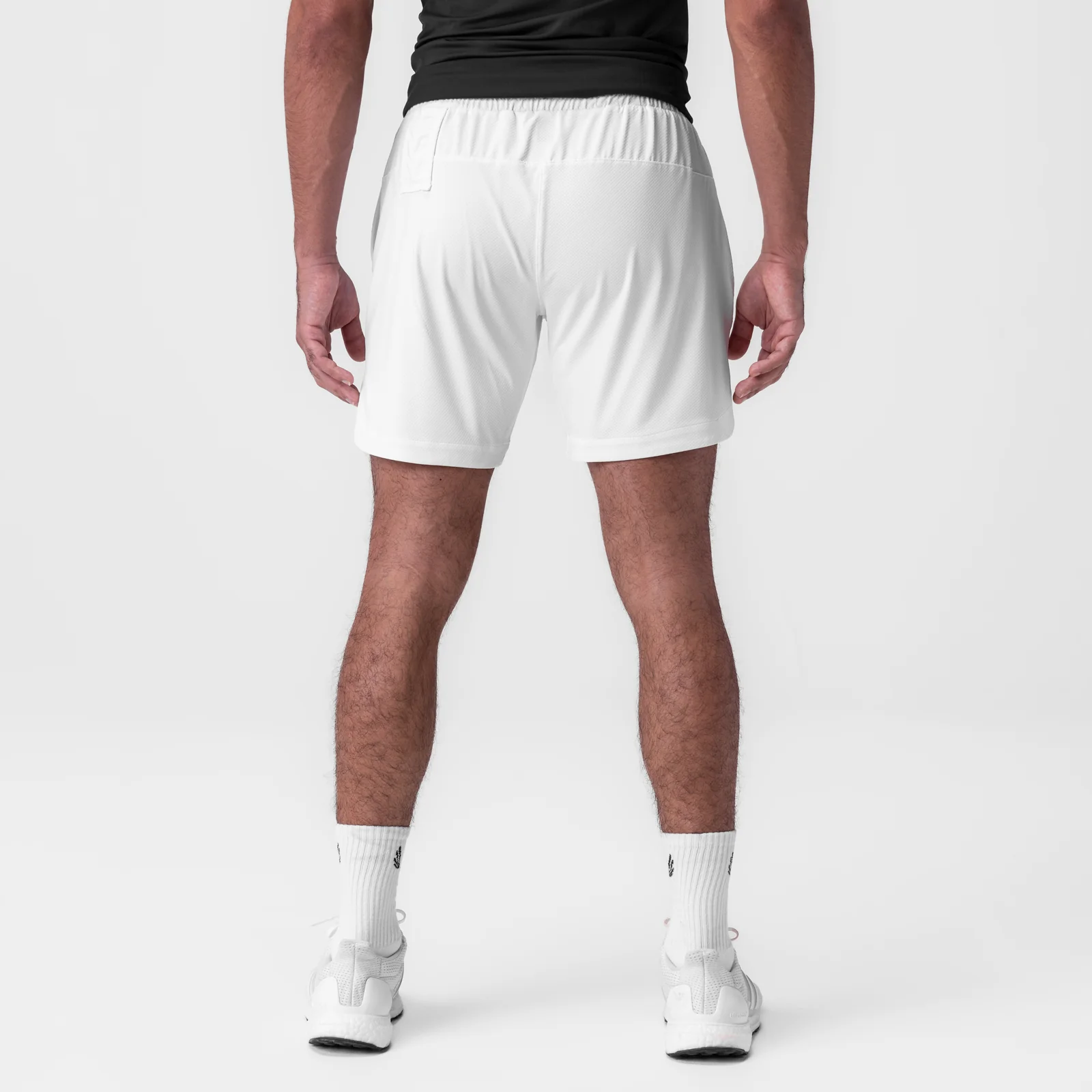 0994. AeroSilver® 7" Linerless Short - White - Image 3