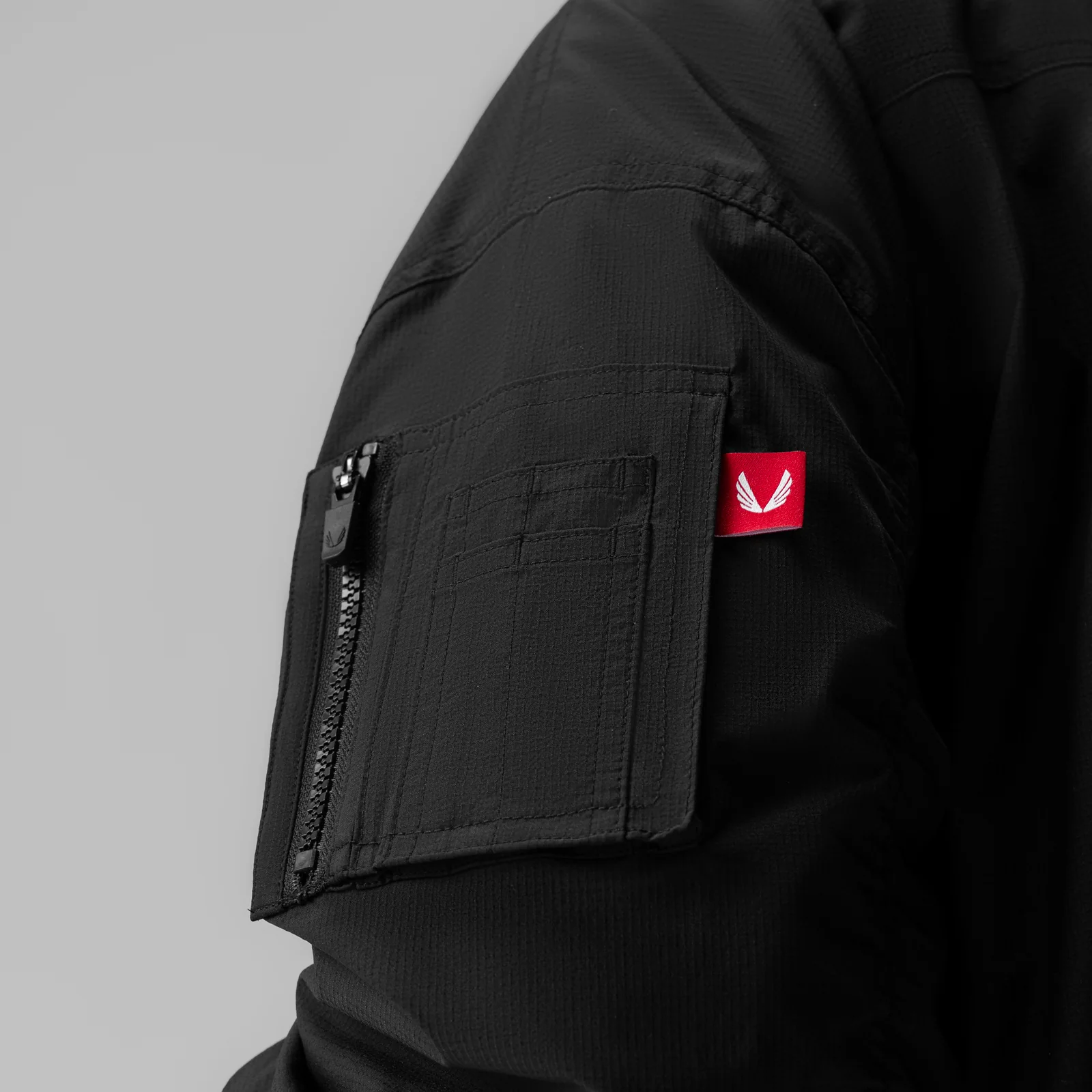 1004. Women's Sherpa-Lined Insulated Bomber Jacket - Black - Image 6