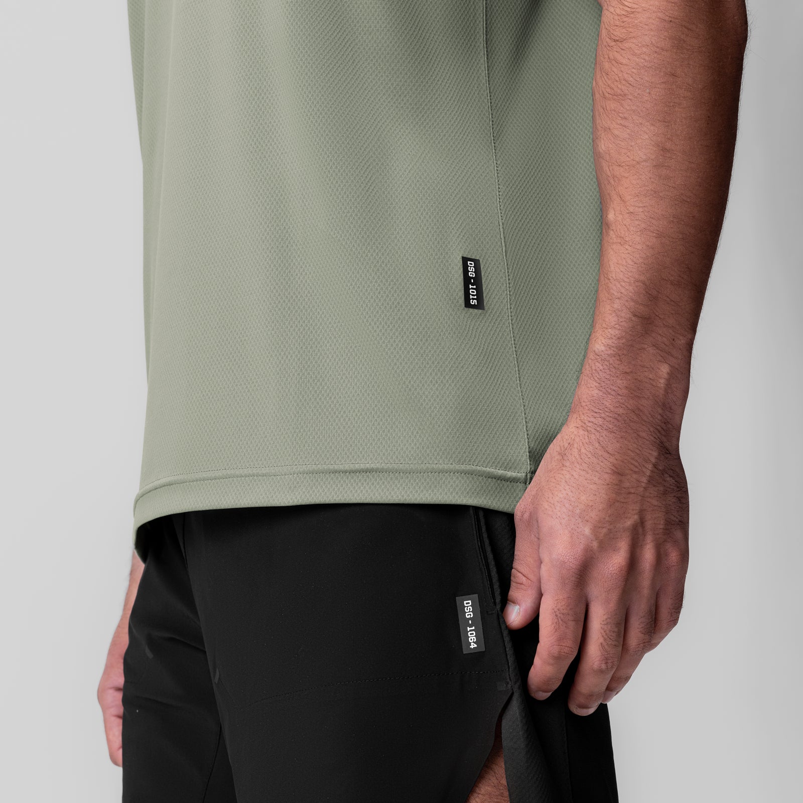 1015. AeroSilver® Essential Tee - Sage - Image 4