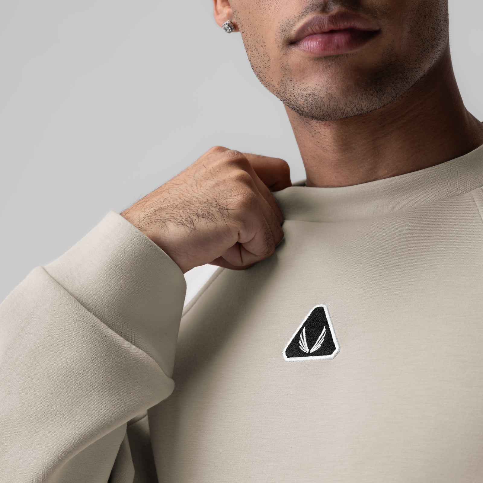 1020. Dri-Core™ Oversized Crewneck - Chai - Image 4