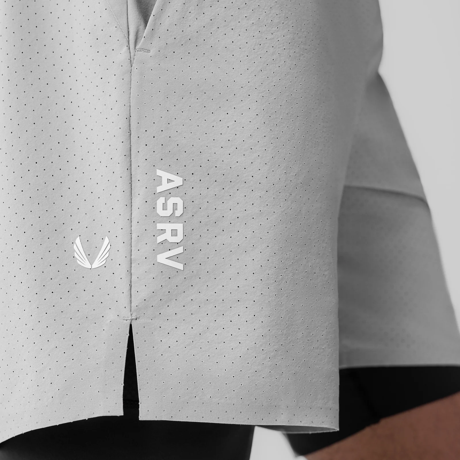1028. Aerotex™ Bonded 7" Liner Short - Slate Grey - Image 4