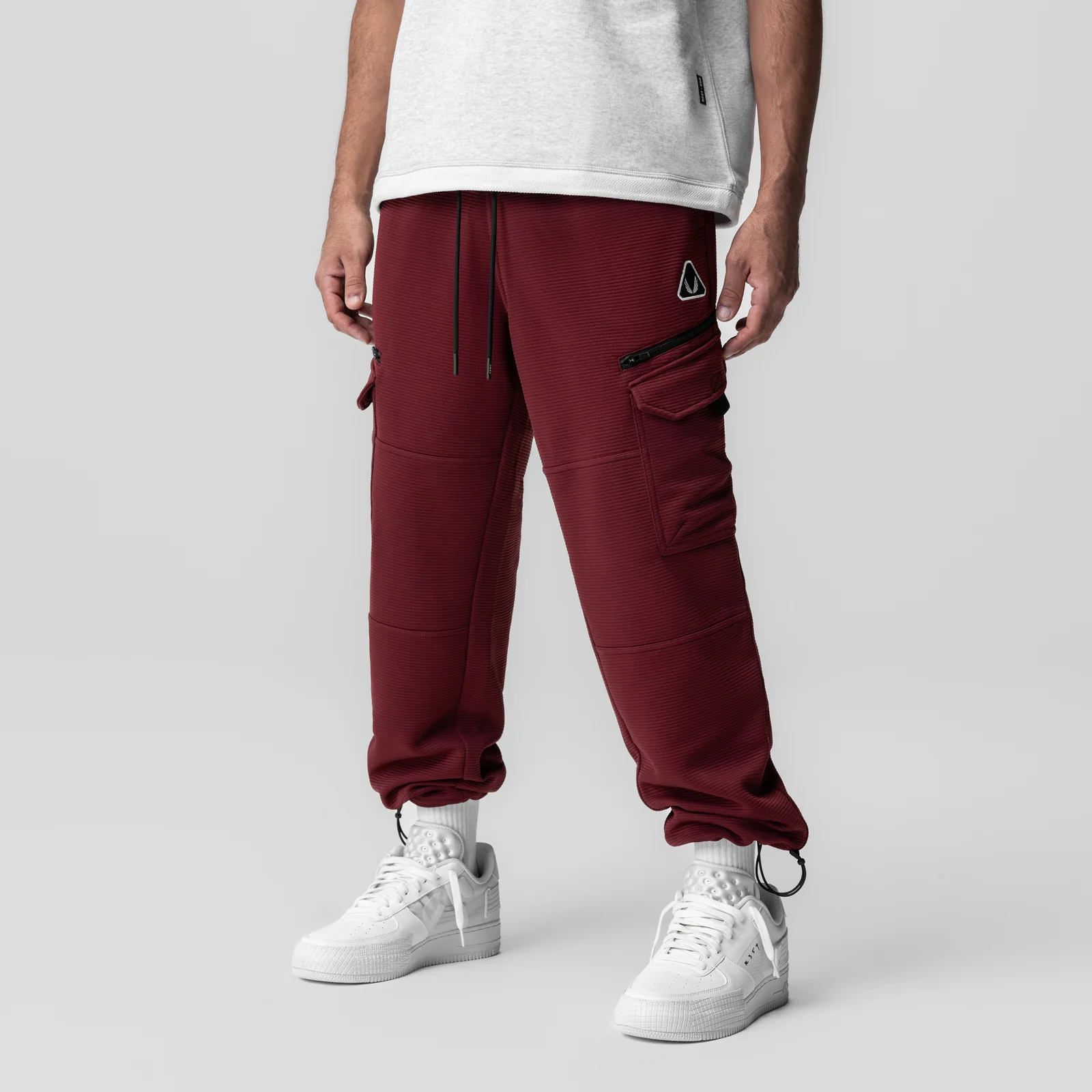 1033. Deltapeak® Cargo Cinch Jogger - Crimson - Image 8