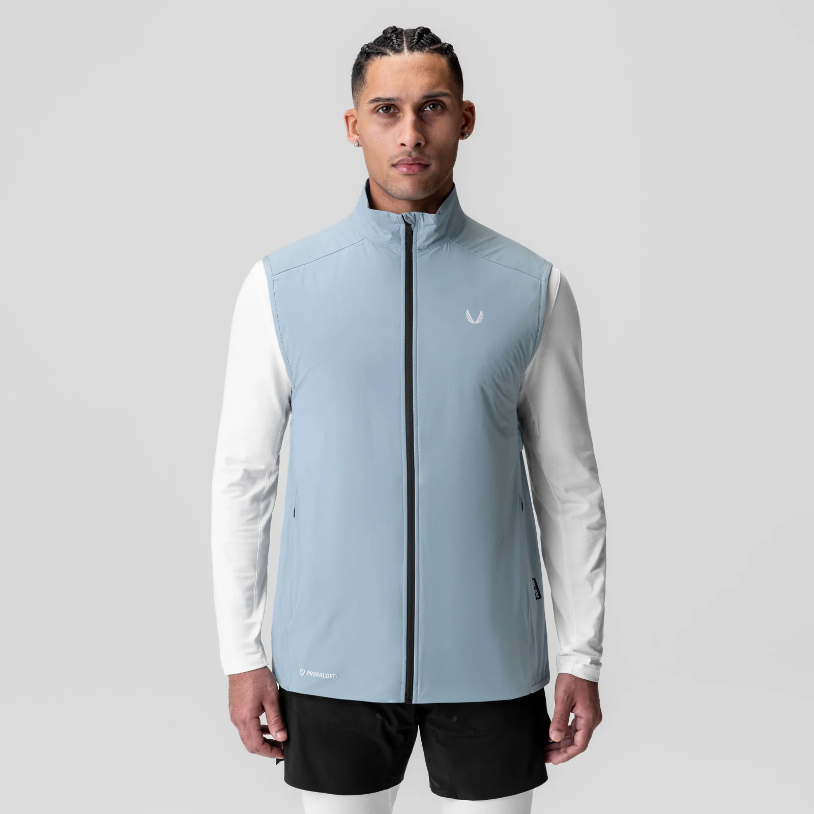 1052. Aerotex™ PrimaLoft® Run Vest - Light Sky - Image 2