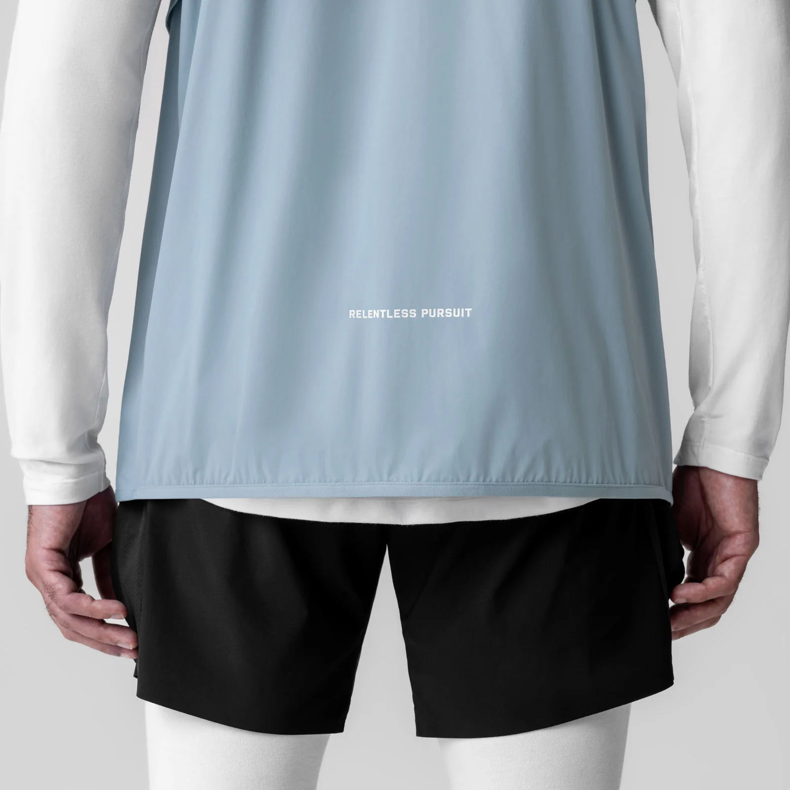 1052. Aerotex™ PrimaLoft® Run Vest - Light Sky - Image 6