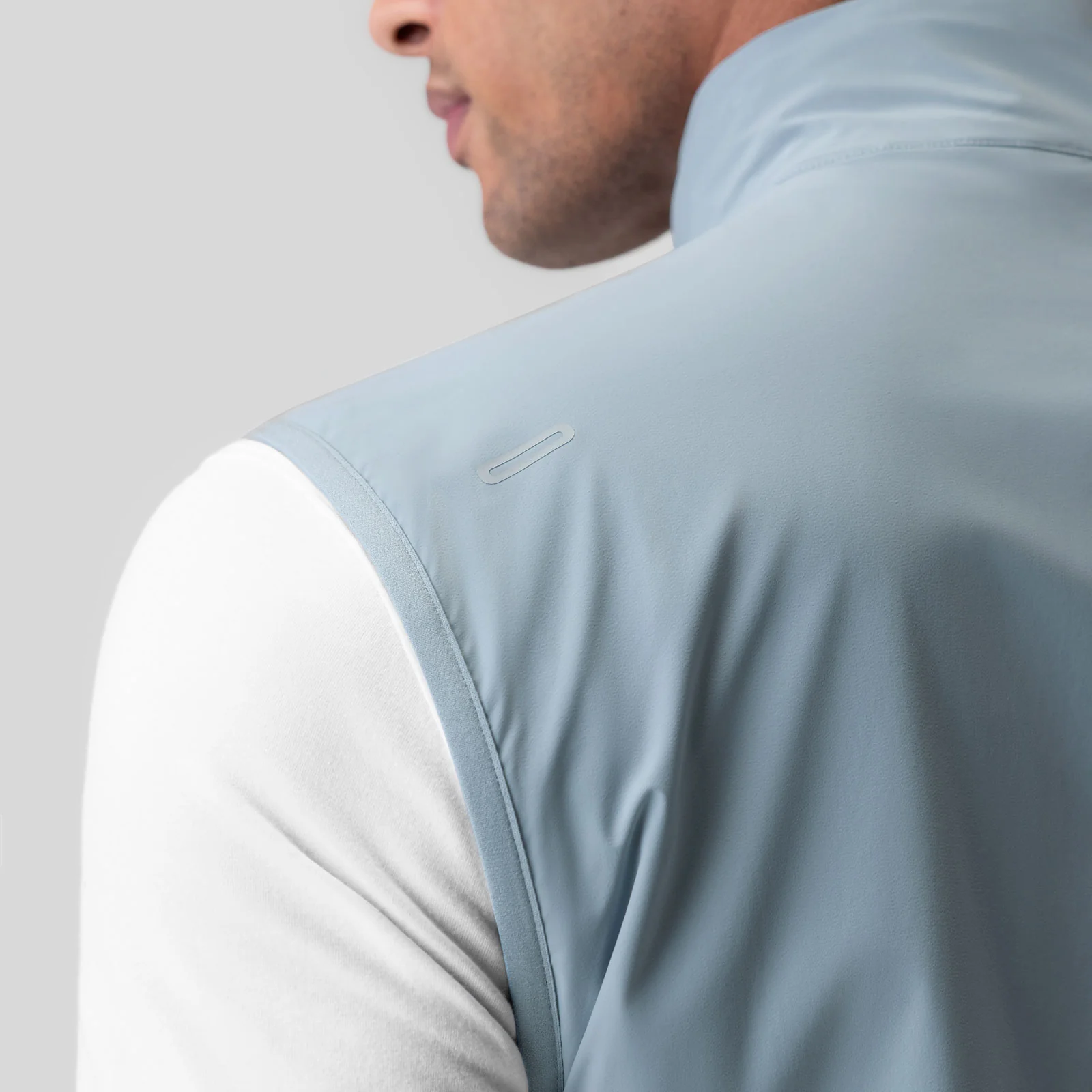 1052. Aerotex™ PrimaLoft® Run Vest - Light Sky - Image 8