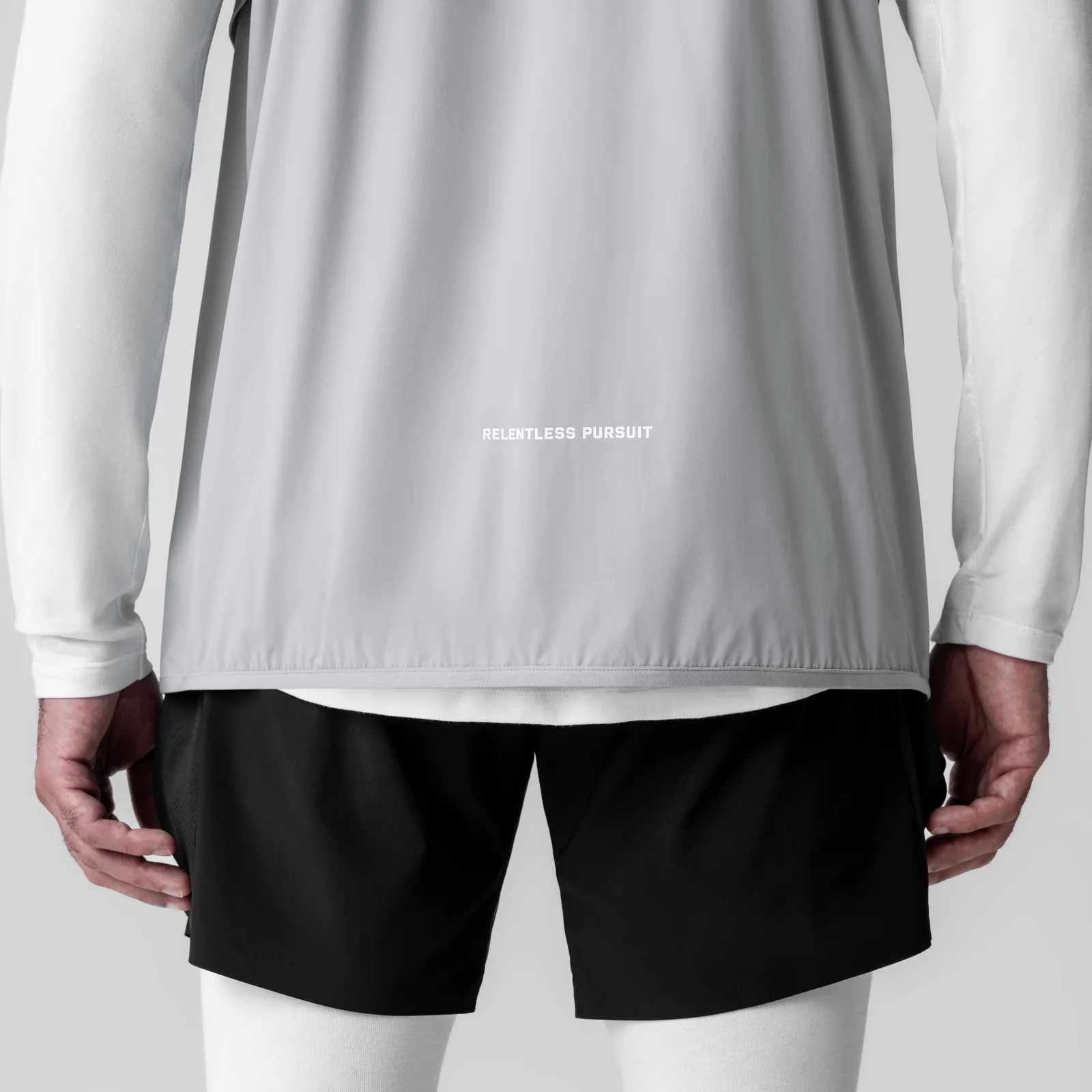 1052. Aerotex™ PrimaLoft® Run Vest - Slate Grey - Image 6