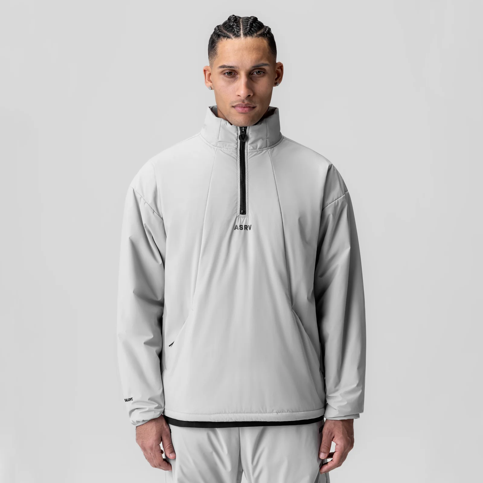 1056. Aerotex™ PrimaLoft® Quarter Zip - Slate Grey - Image 2