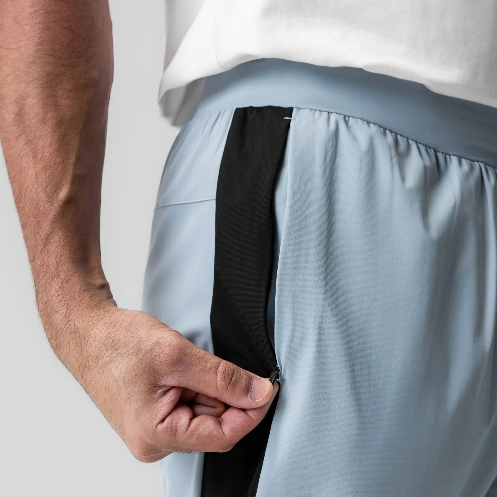 1067. Tetra-Lite® Cuffed Training Jogger - Light Sky - Image 6