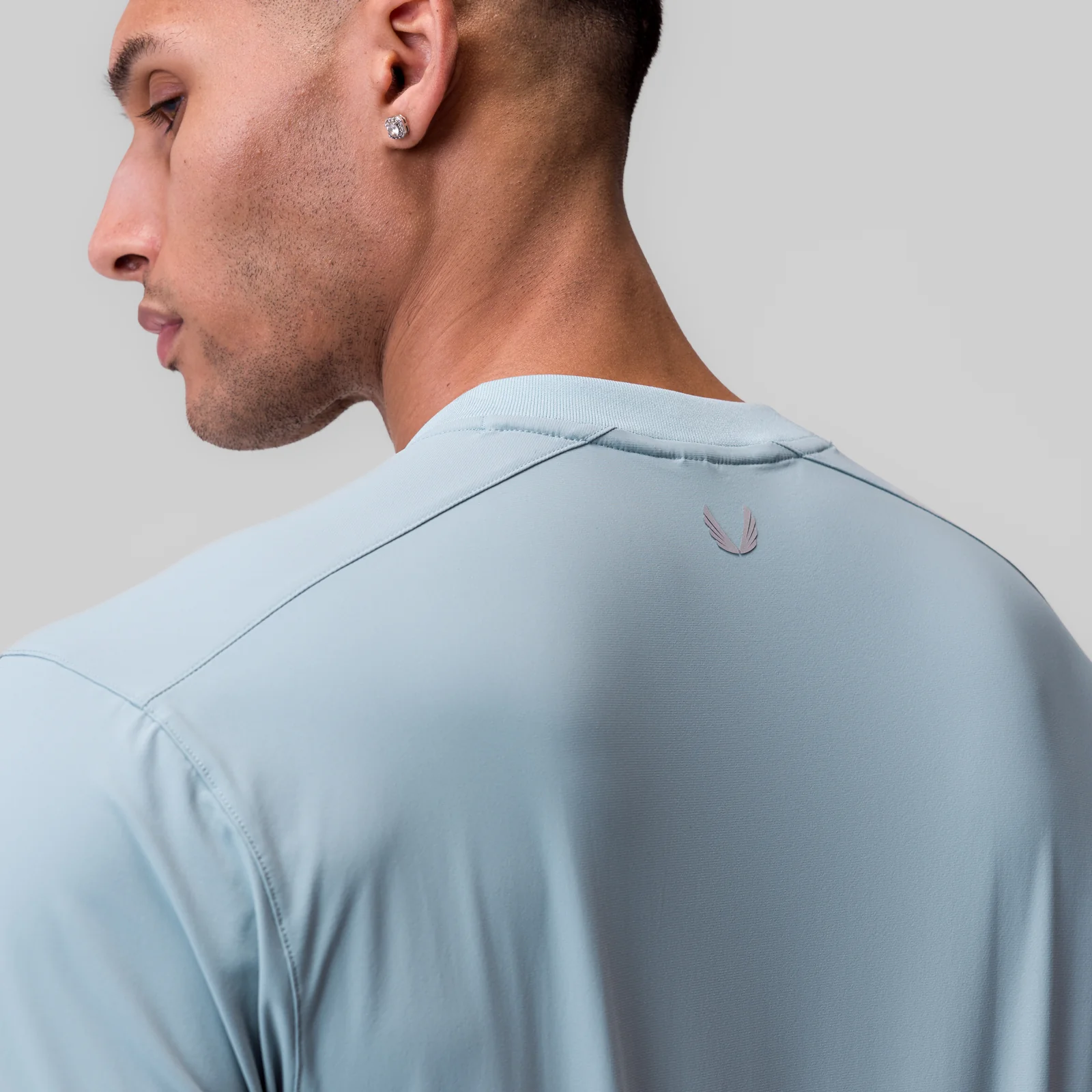 1087. Tetra-Lite® Ice Zip Tee - Light Sky - Image 4