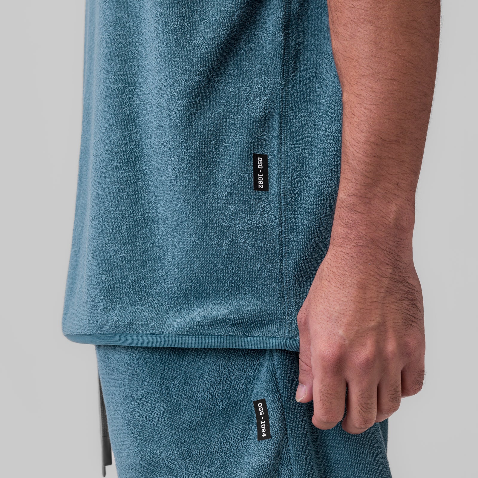 1092. Towel Terry Cutoff - Storm - Image 6