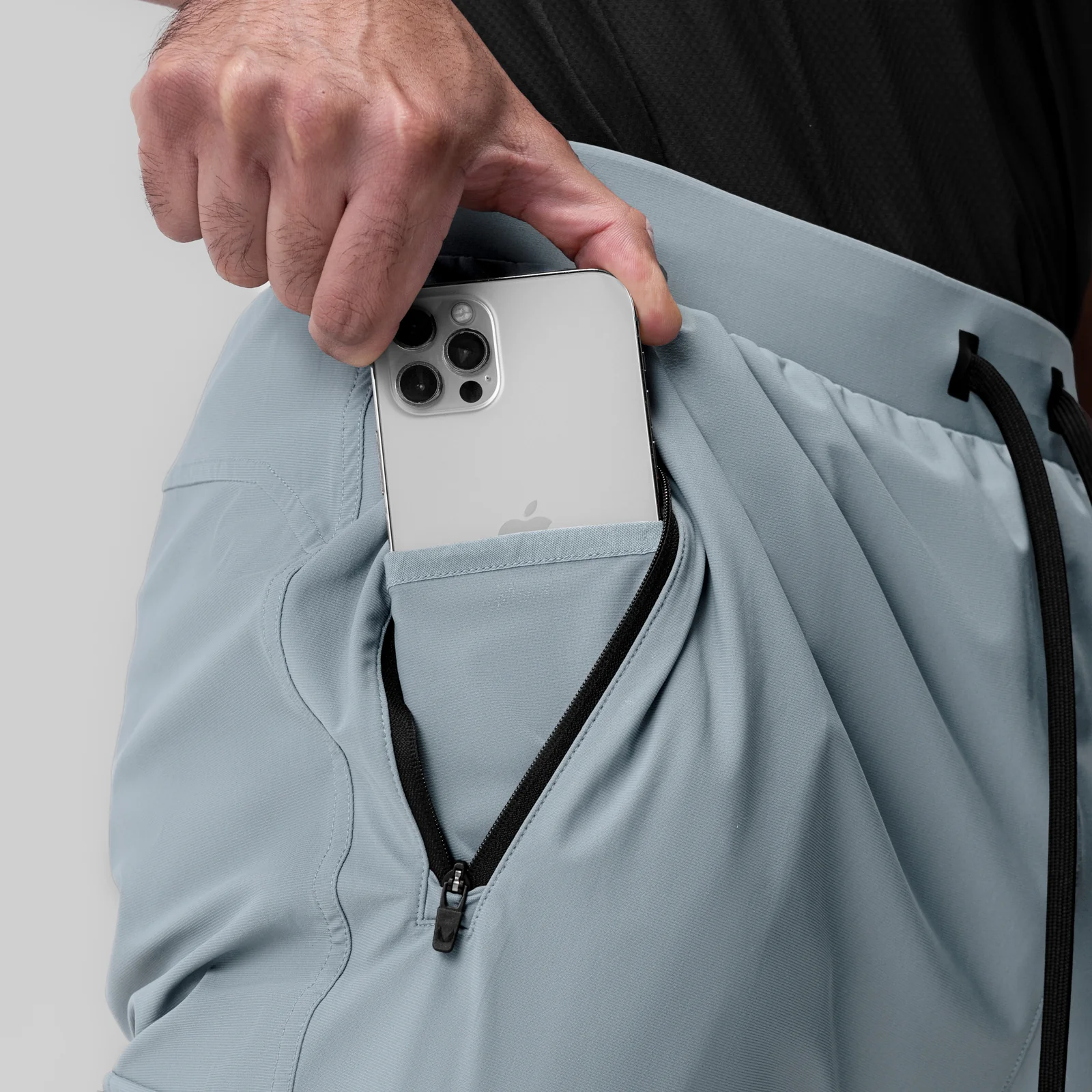 1099. Tetra-Lite® Ice Cargo High Rib Jogger - Light Sky - Image 8