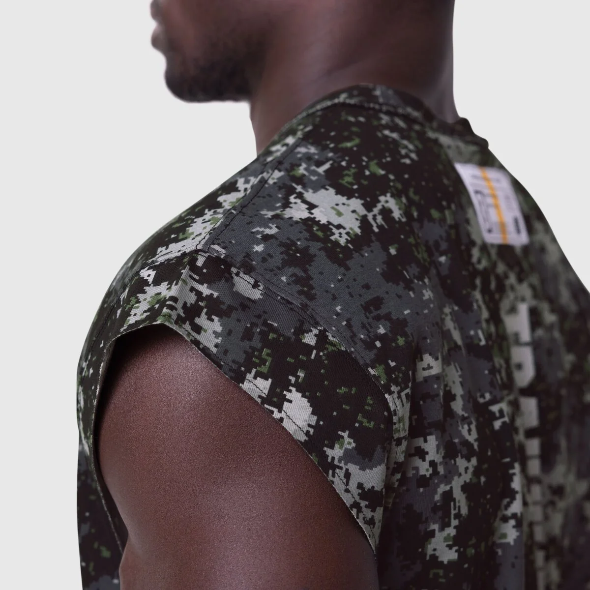 1115. Tech Essential™ Cap Shoulder Cutoff - Pixel Camo - Image 6