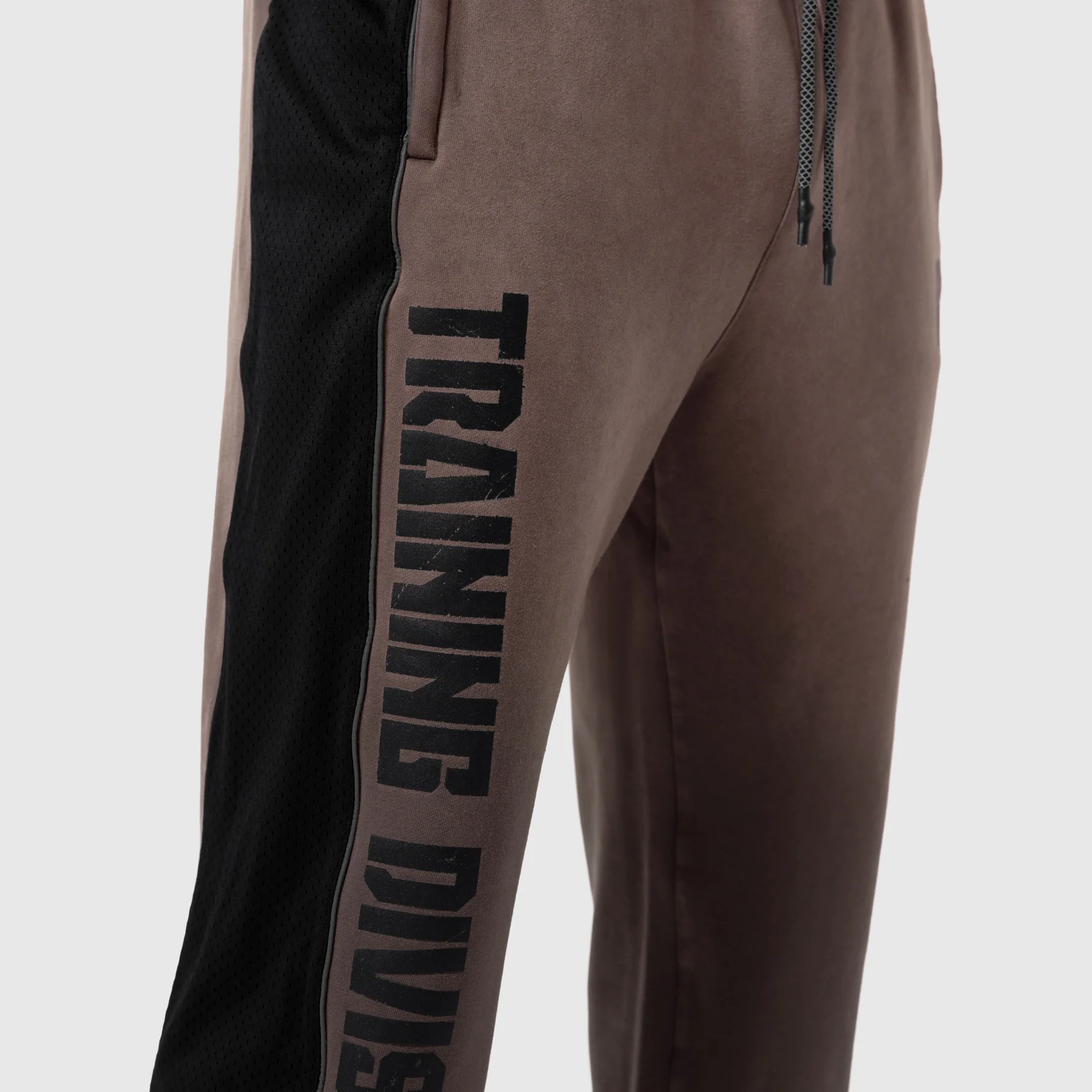 1120. Tech-Terry™ Mesh Panel Sweats - Dark Earth "Blade TD" - Image 3